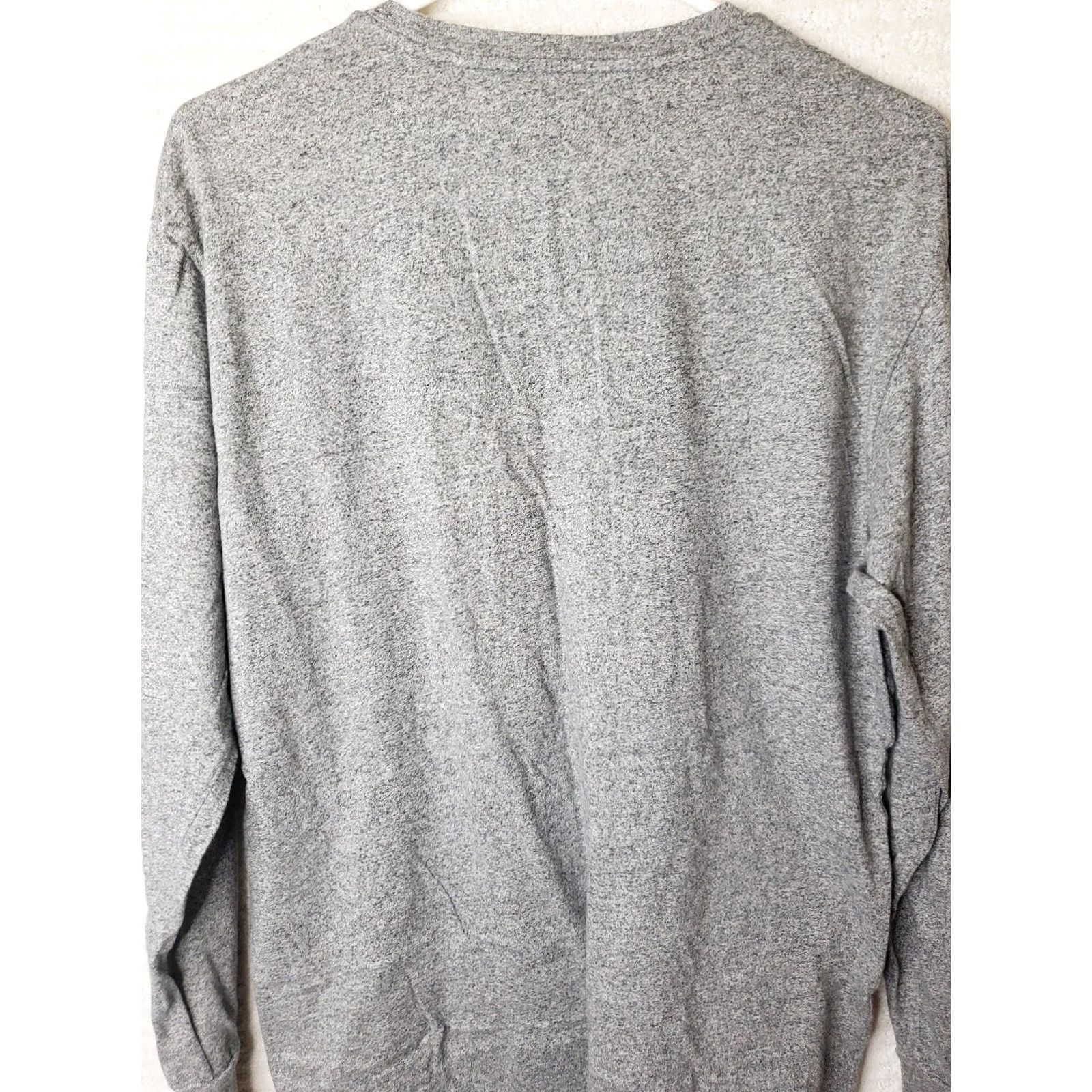 Polo Ralph Lauren Polo Ralph Lauren Men Shirt Long Sleeve Crew Neck Gray Size M Classic Fit Short Form T-Shirt Size US M / EU 48-50 / 2 - 6 Thumbnail