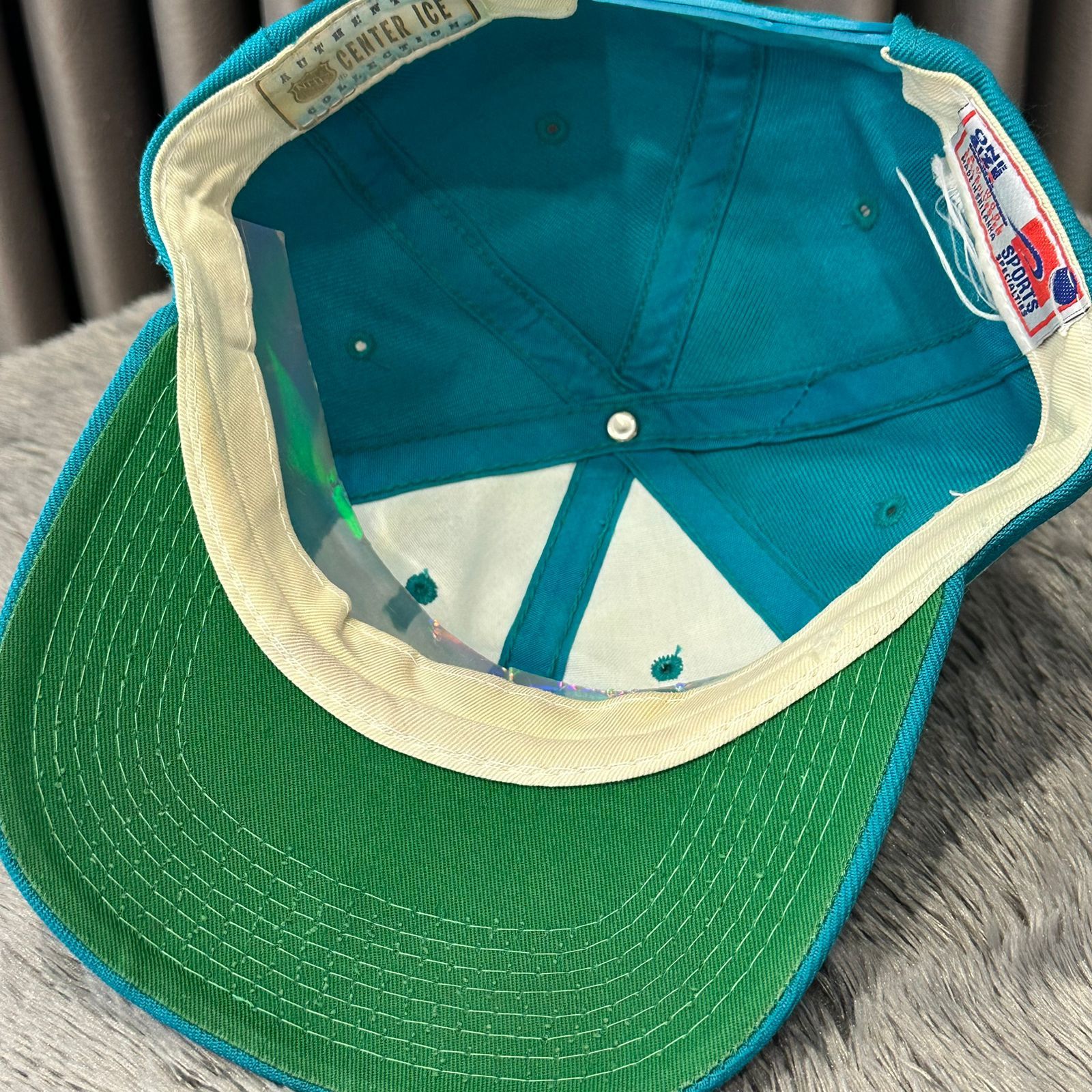 NHL Rare NHL San Jose Sharks Srilanka Vintage Hat Size ONE SIZE - 7 Thumbnail