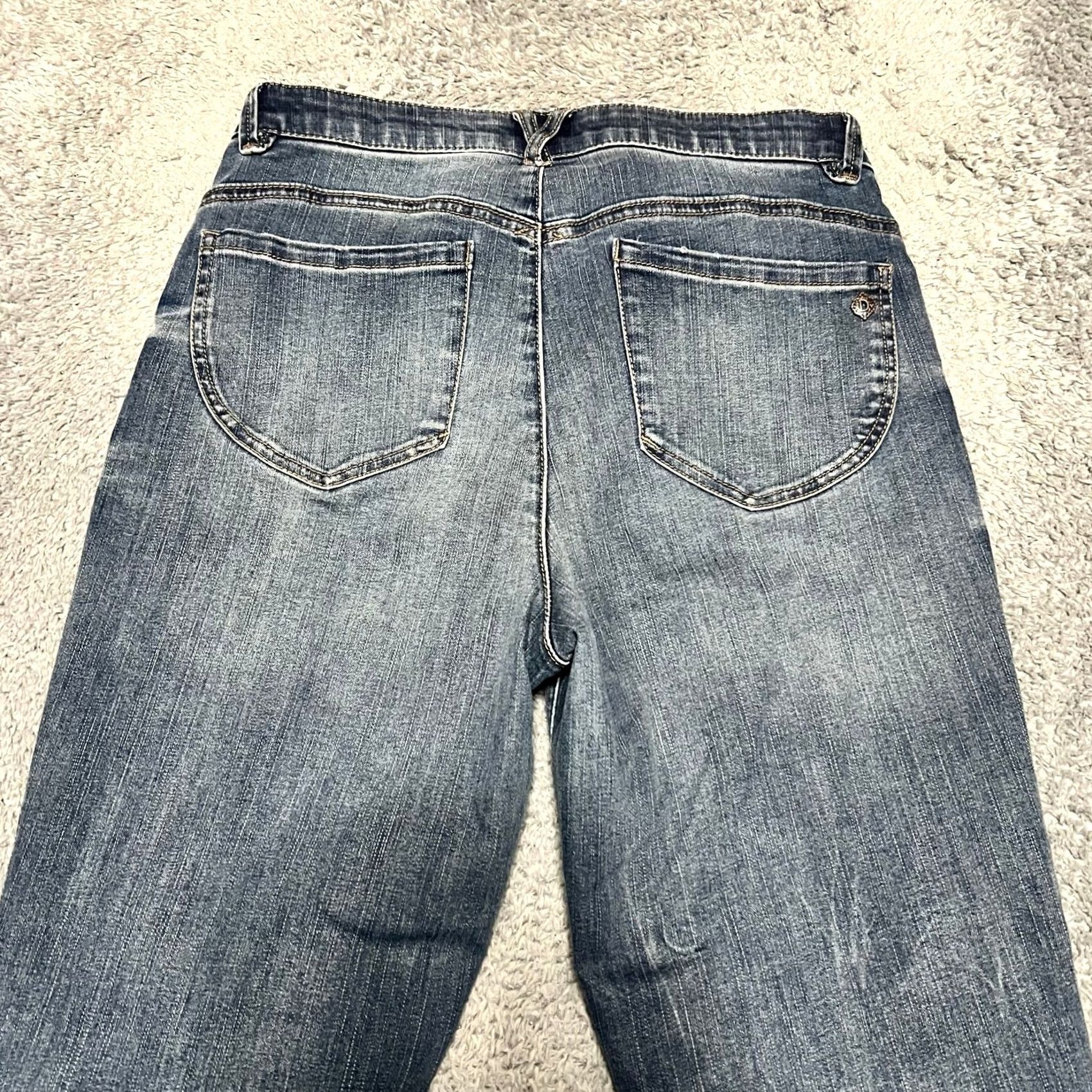 Vintage Democracy Jeans Womens Boot Ab Solution Stretch Cropped 8 Size 30" / US 8 / IT 44 - 4 Thumbnail