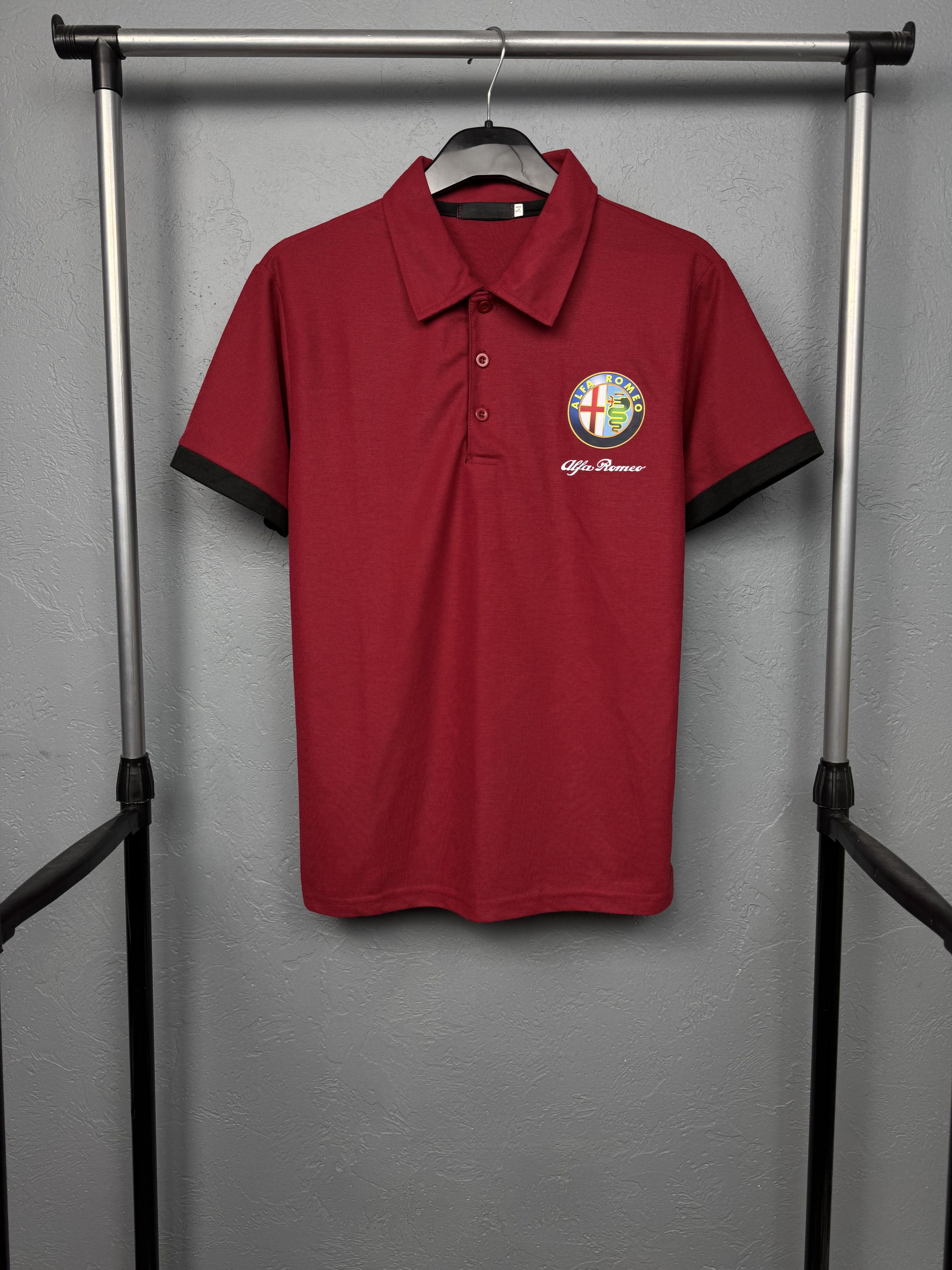 Formula 1 Alpha Romeo Logo Mens Polo Shirt Size US M / EU 48-50 / 2 - 4 Thumbnail