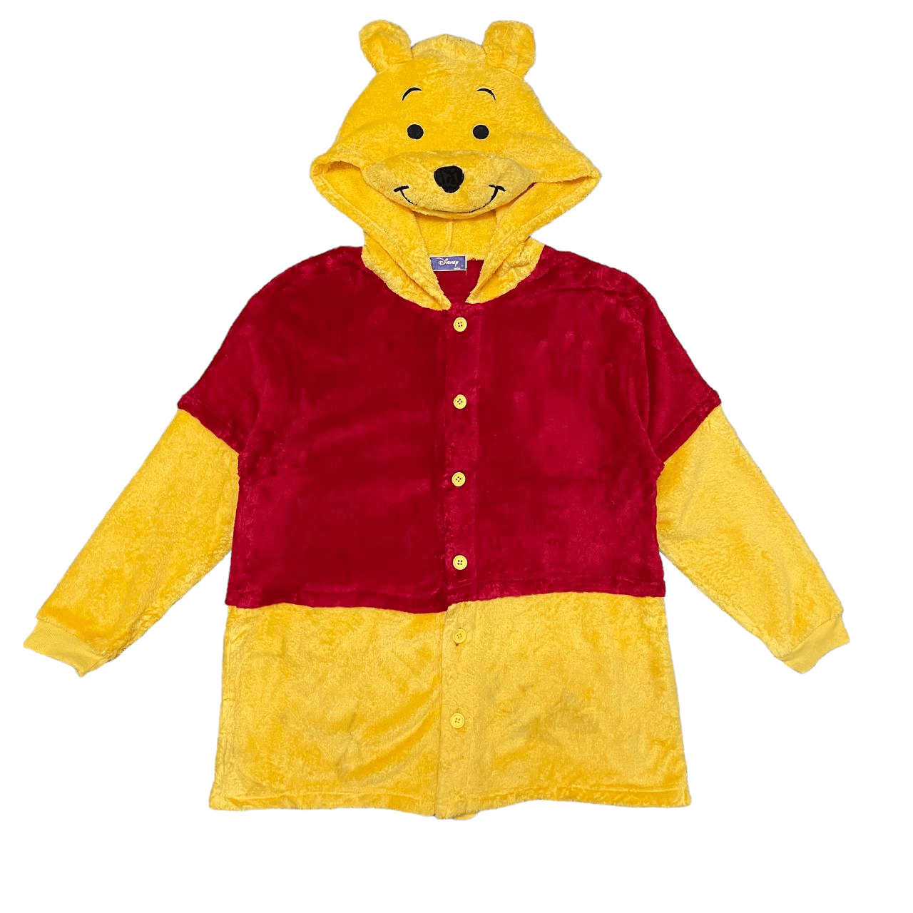 Disney Vintage Disney Winnie The Pooh Fleece Hooded Jacket Size US M / EU 48-50 / 2 - 1 Thumbnail