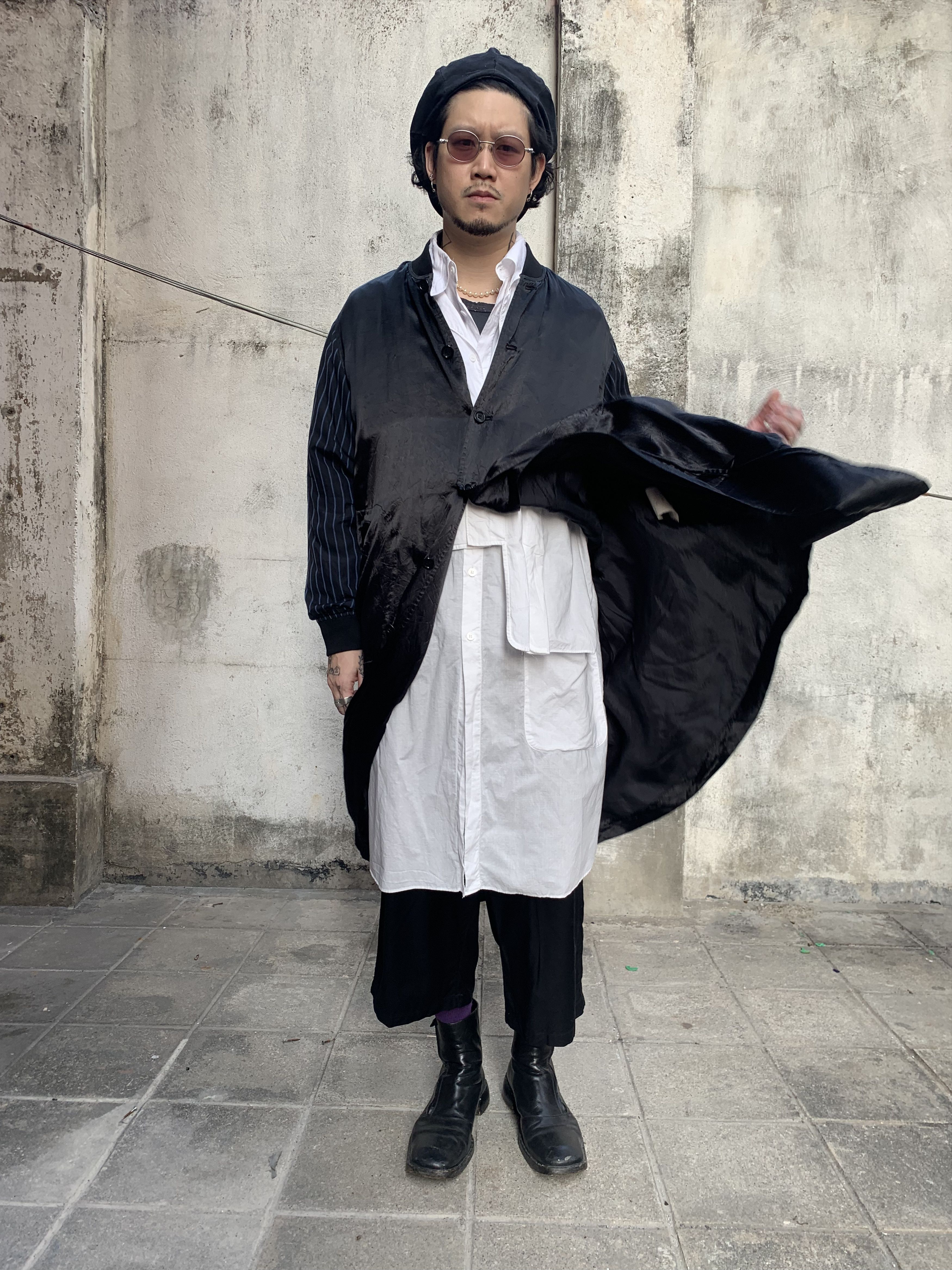Yohji Yamamoto Yohji Yamamoto Pour Homme the Power of White Shirt Size US L / EU 52-54 / 3 - 8 Thumbnail