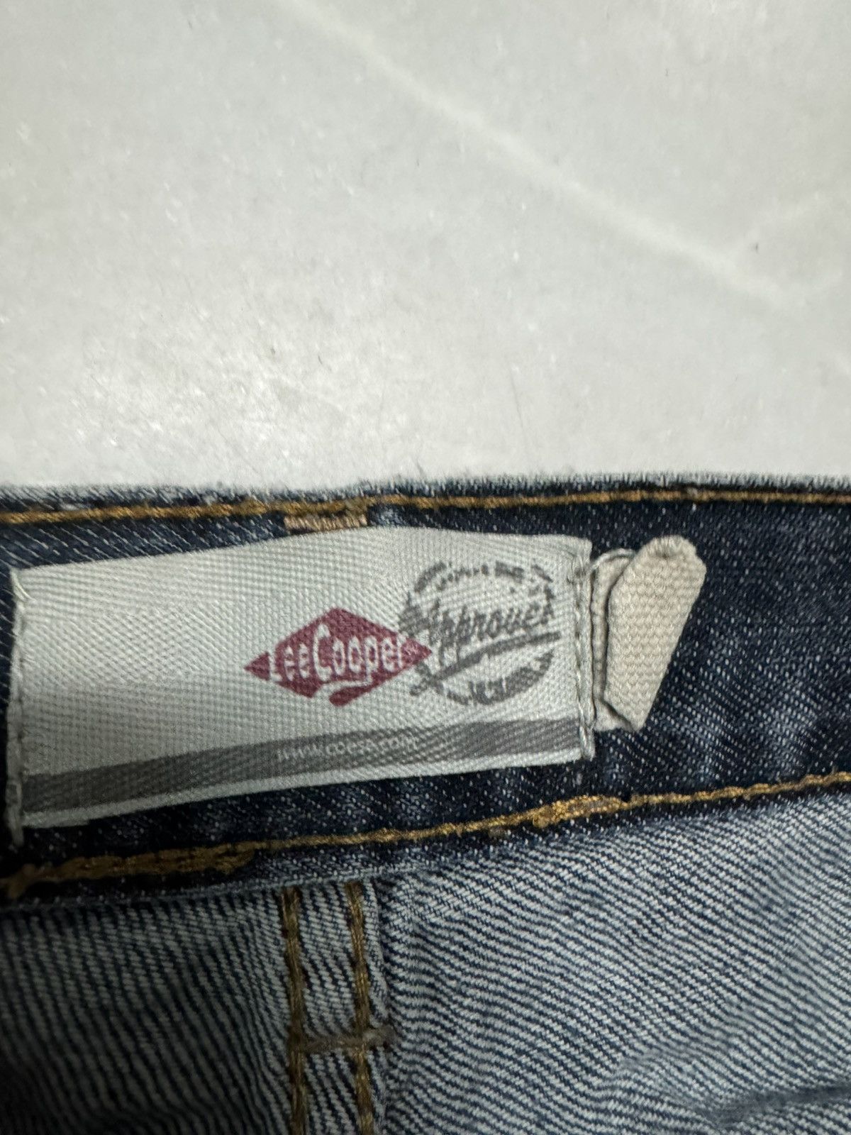 Japanese Brand FLARED JAPANESE THRASHED INSANE 90s STYLE DENIM JEANS Size US 32 / EU 48 - 9 Thumbnail