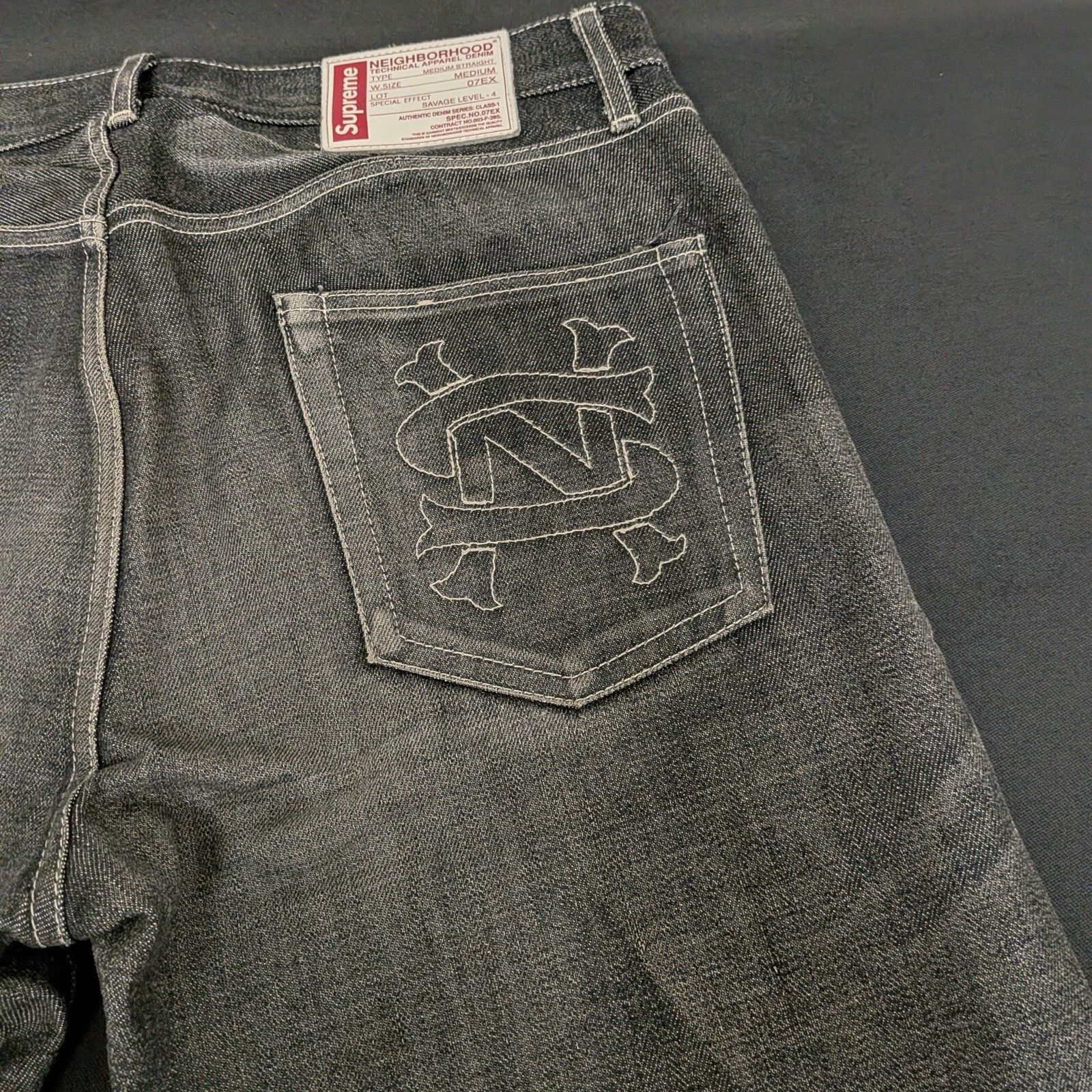Neighborhood × Supreme NEIGHBORHOOD X SUPREME DENIM JEANS | Grailed