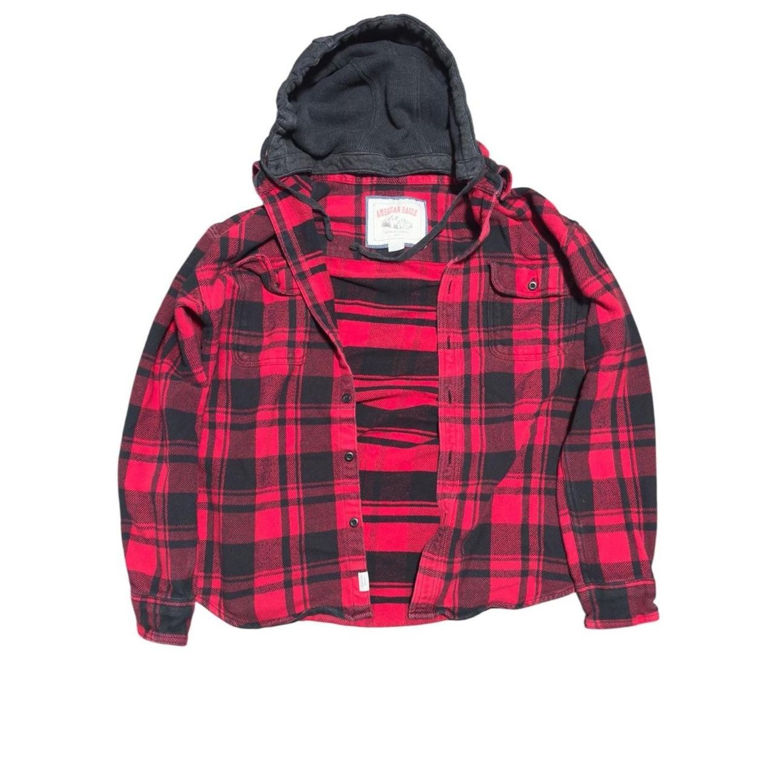 American Eagle Outfitters American eagle red and black Size US M / EU 48-50 / 2 - 1 Thumbnail