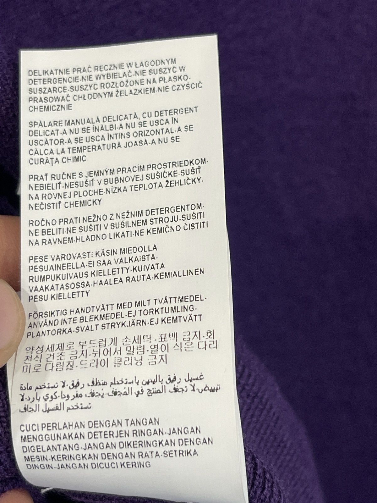 Versace Gianni Versace sweater woman purple knit wool rare Size M / US 6-8 / IT 42-44 - 10 Thumbnail