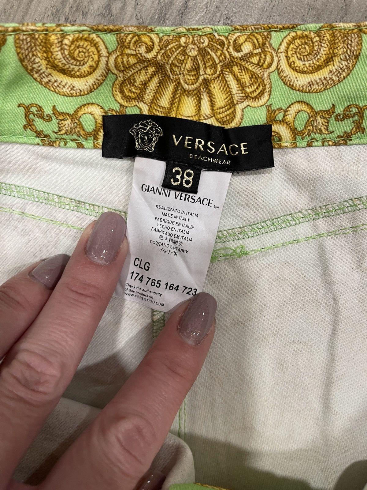 Versace Versace mini shorts Size 26" / US 2 / IT 38 - 3 Thumbnail