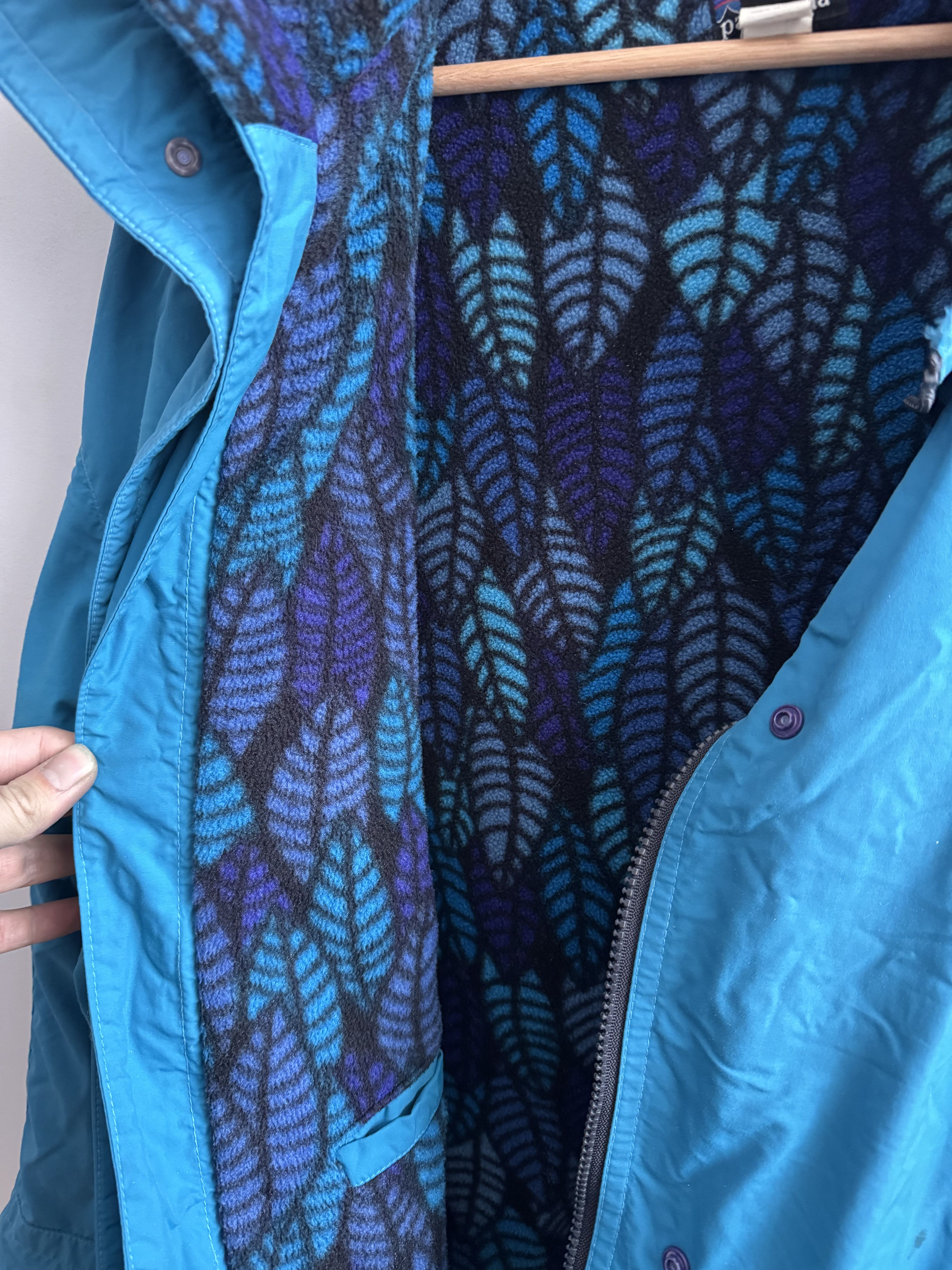 Patagonia 80/90s Patagonia Parka Fleece Lined Jacket Size Womens M Size M / US 6-8 / IT 42-44 - 9 Thumbnail