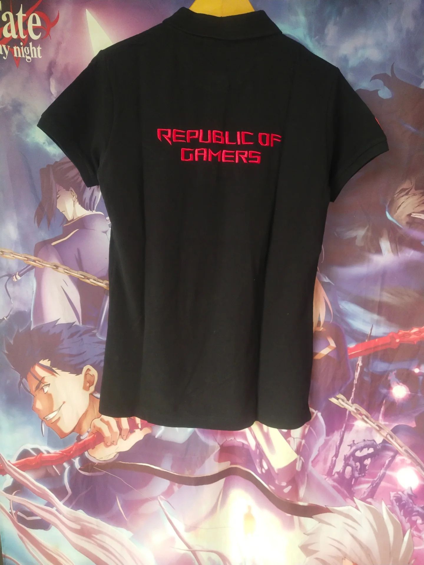 The Game Asus ROG Black Woman Game Polo Tee Size L / US 10 / IT 46 - 2 Thumbnail