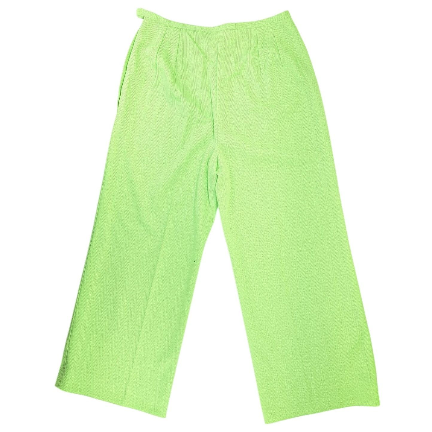 Handmade Vintage Handmade Pant Suit Polyester Top Crop Pants Women L Size L / US 10 / IT 46 - 5 Thumbnail