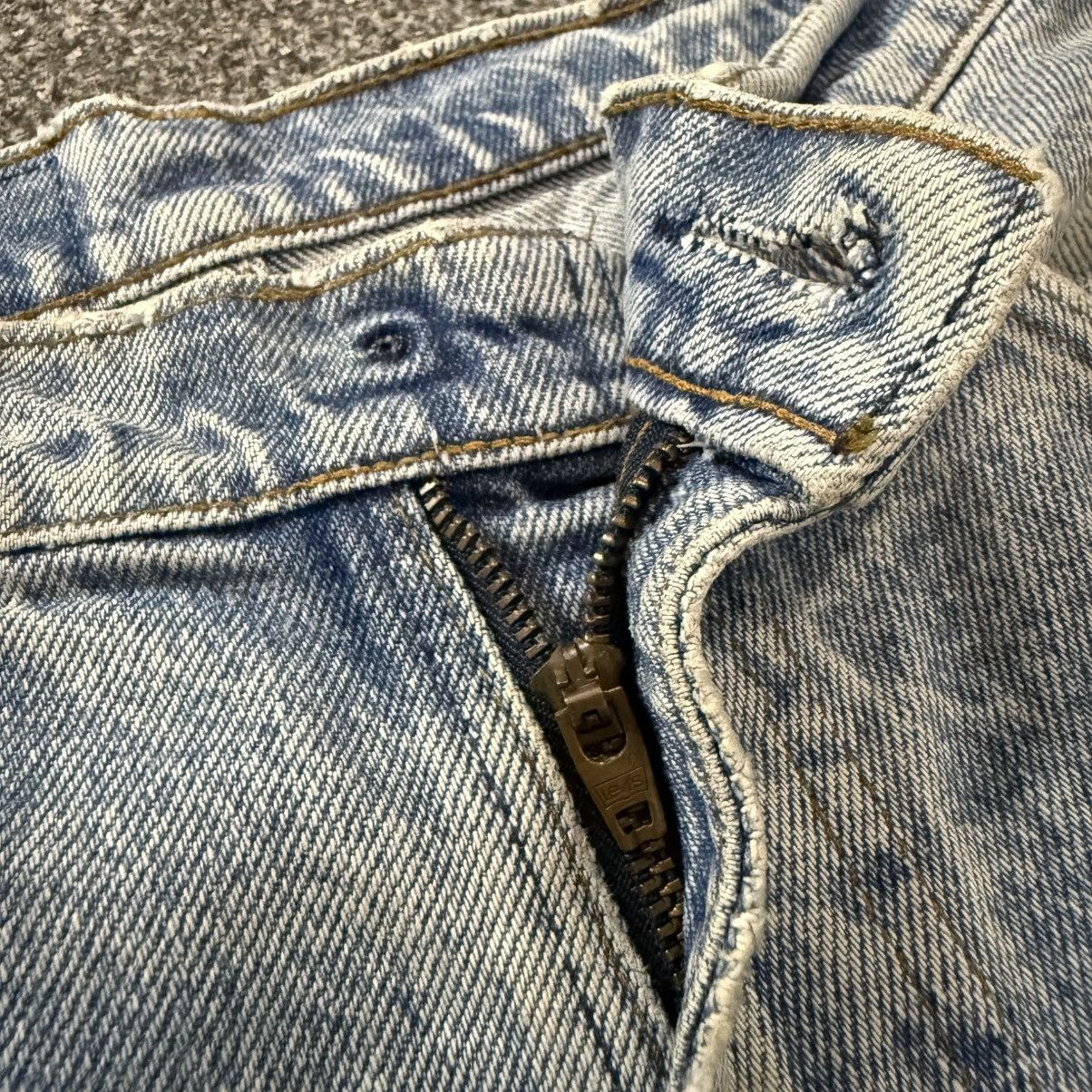 Levi's Vintage 90s Levis 505 Acid Washed Denim Made in Usa W27 Size US 27 - 16 Thumbnail