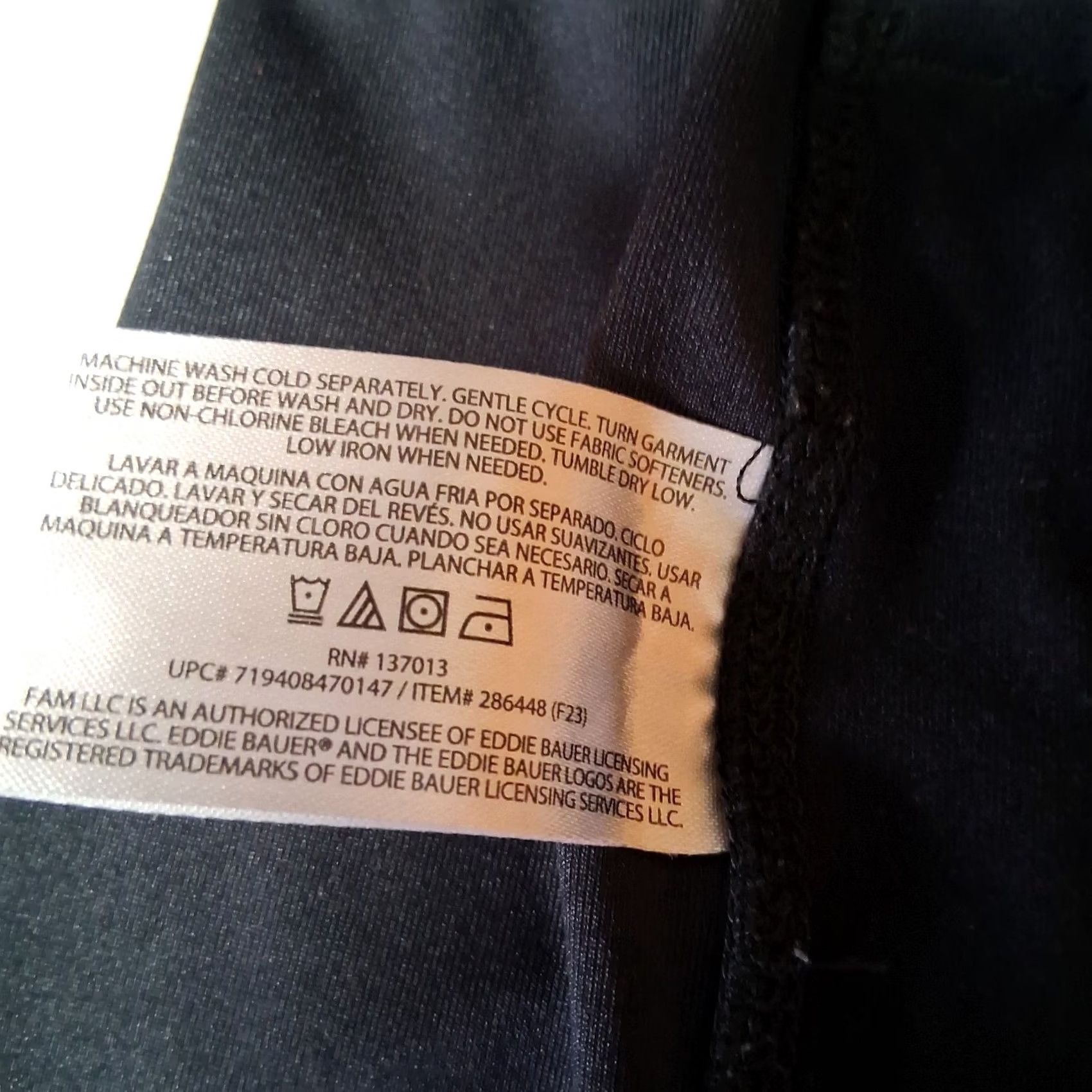 Eddie Bauer VINTAGE Eddie Bauer Pants Women XL Black Activewear Performance Jogger Travel Stretch Size 40" / US 18 - 5 Thumbnail