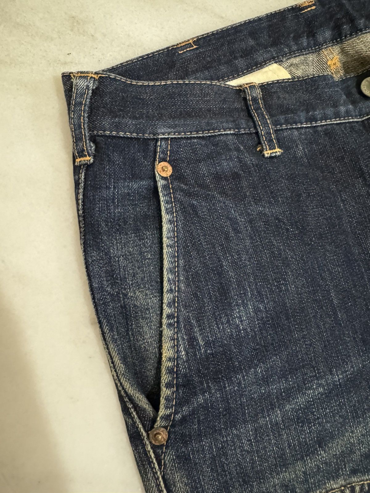 Comme des Garcons Homme AD 2001 Cdg Homme Cargo Jeans Size US 31 - 6 Thumbnail