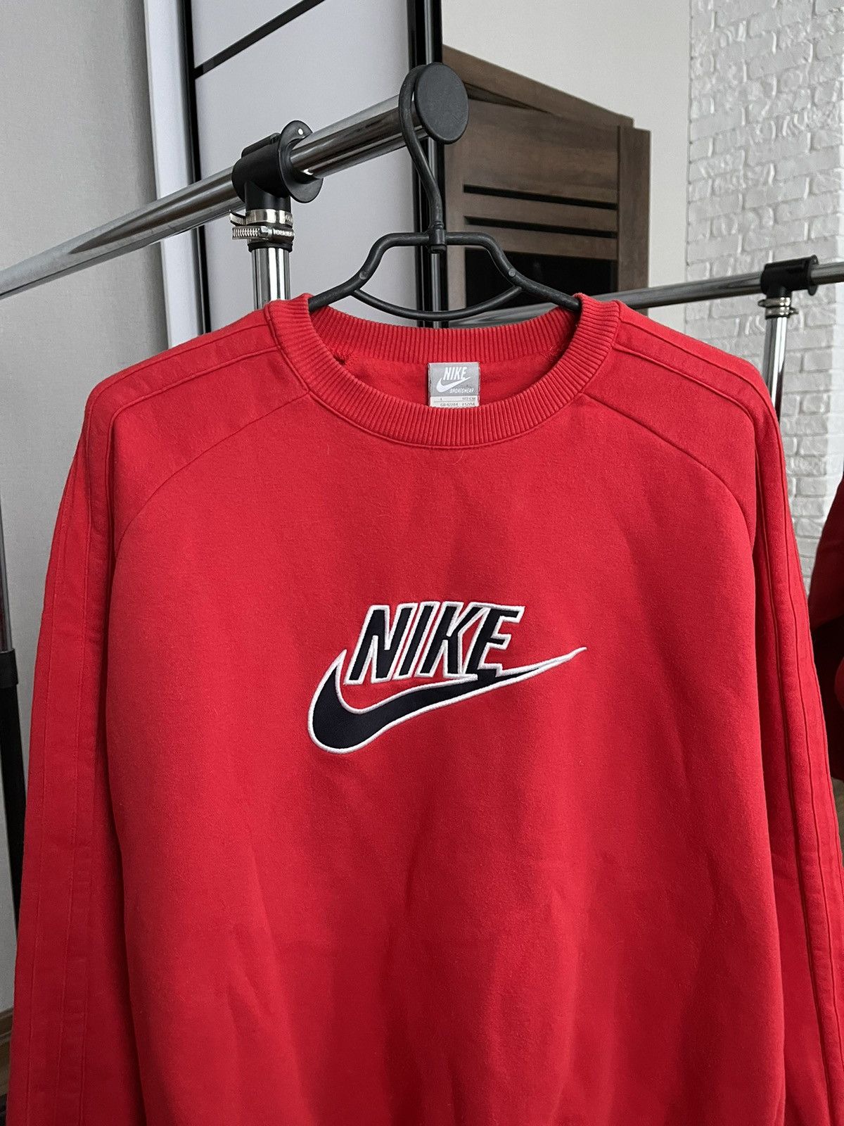 Other Nike Vintage Sweatshirt Crewneck Big Logo 90s Size US L / EU 52-54 / 3 - 3 Thumbnail