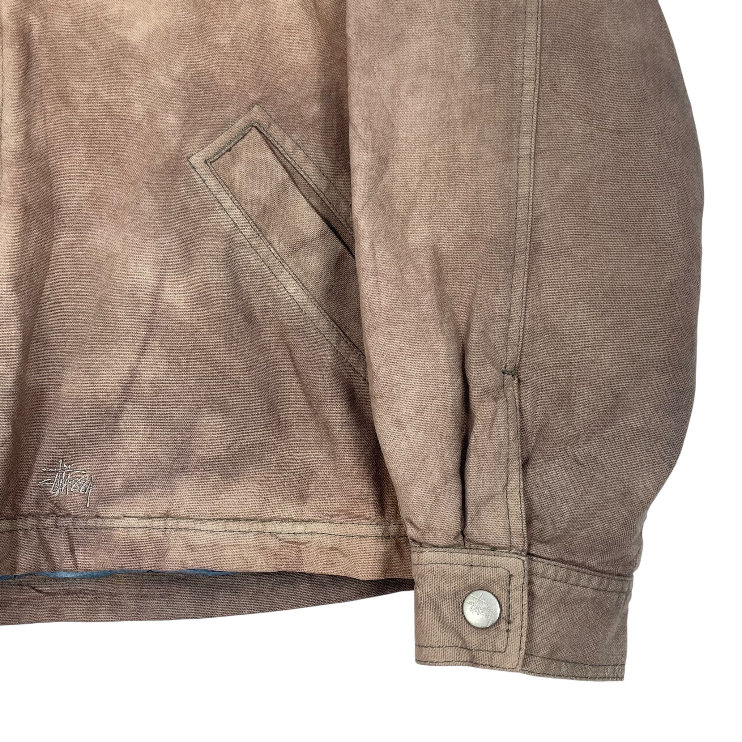Stussy Vintage Stussy Duck Canvas Sherpa Work Jacket Size US S / EU 44-46 / 1 - 5 Thumbnail