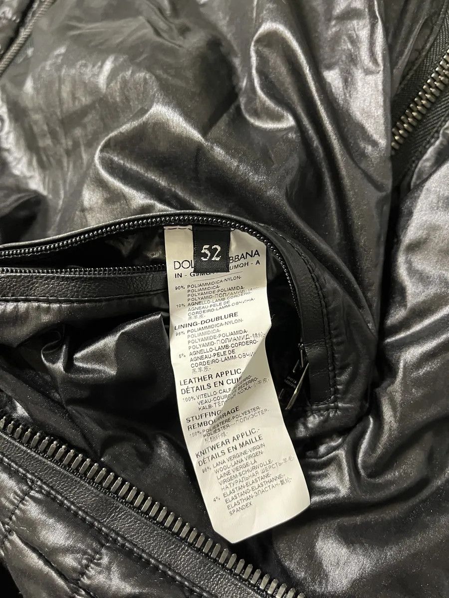 Dolce & Gabbana 2010s Dolce & Gabbana Black Quilted Light Jacket Size US L / EU 52-54 / 3 - 9 Thumbnail