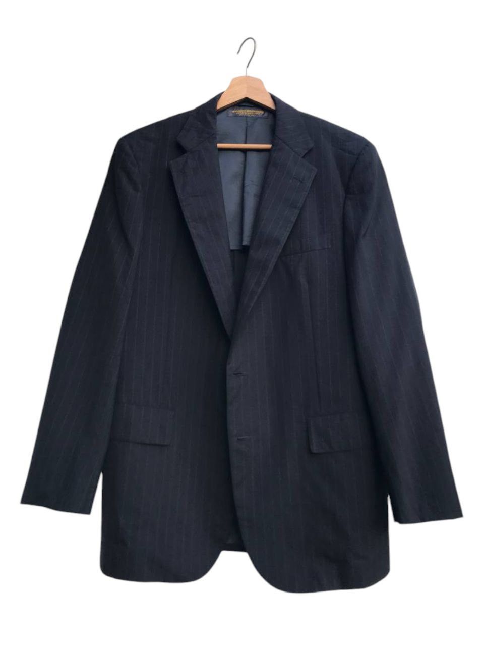 Brooks Brothers Brooks Brothers Striped Wool Blazer Size US L / EU 52-54 / 3 - 2 Thumbnail