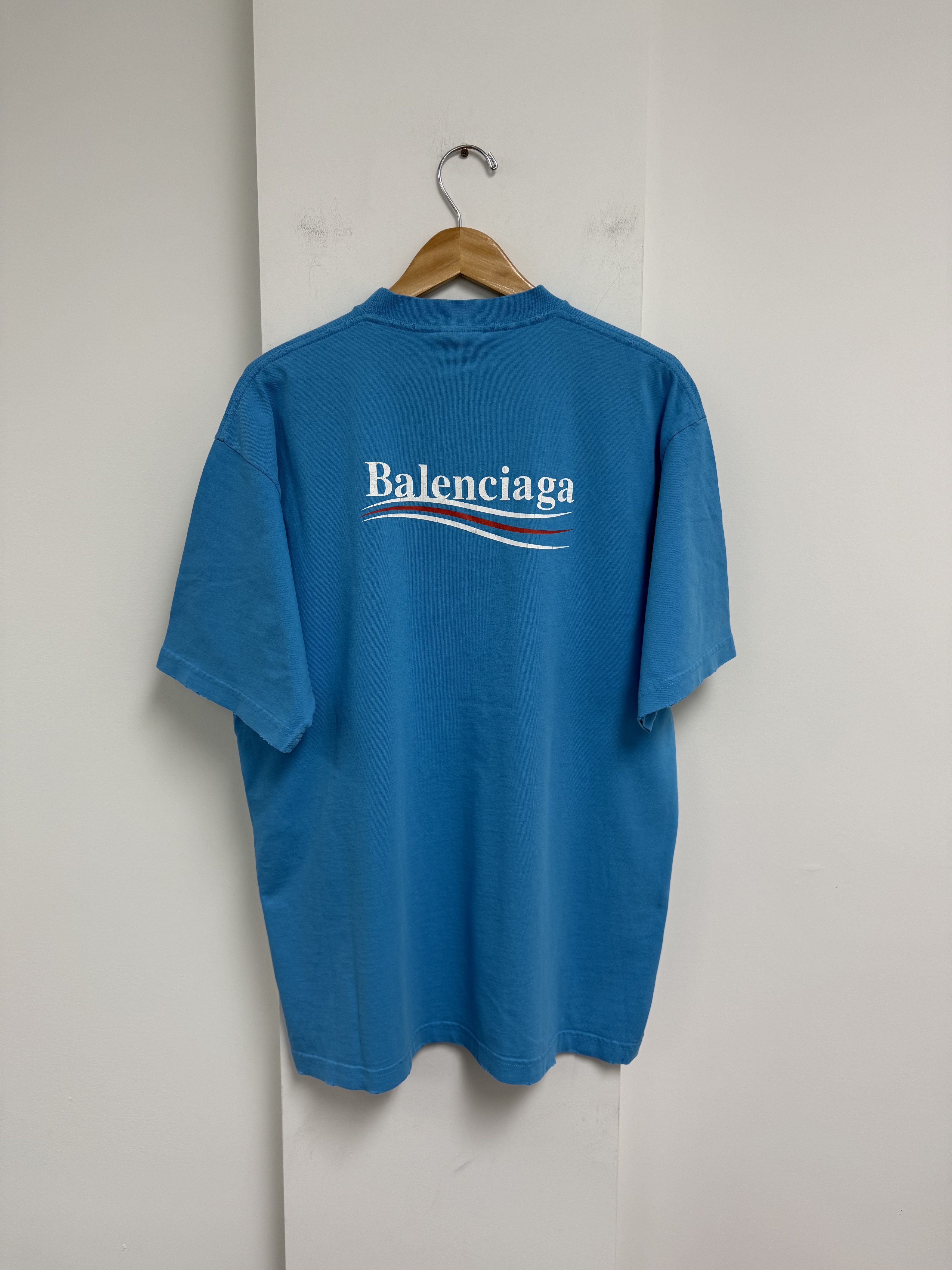 Balenciaga Balenciaga Political Campain Tee Size US S / EU 44-46 / 1 - 2 Thumbnail