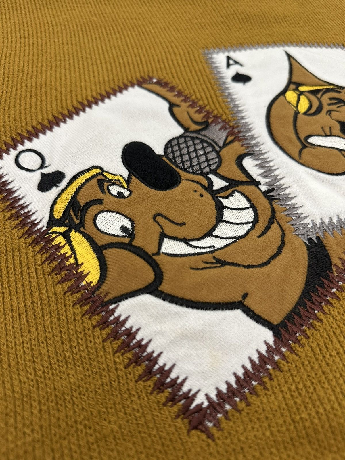 Cartoon Network Vintage 90s Godbody Junior Golden Brown Sweater Scooby Doo Size US M / EU 48-50 / 2 - 10 Thumbnail