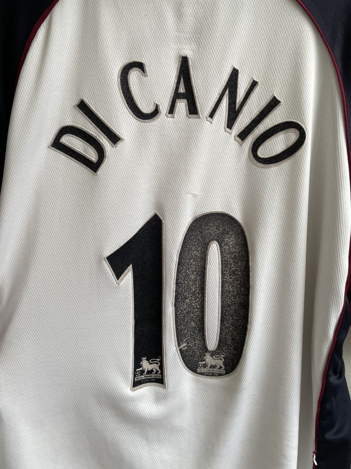 Fila West Ham United 1999 2000 2001 Di Canio #10 Shirt Jersey Size US XXL / EU 58 / 5 - 4 Thumbnail