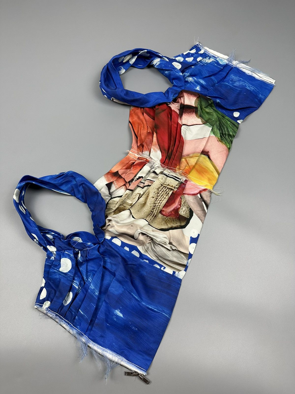 Marni Marni SS19 Donna Silk Crop Tops Size XS / US 0-2 / IT 36-38 - 7 Thumbnail