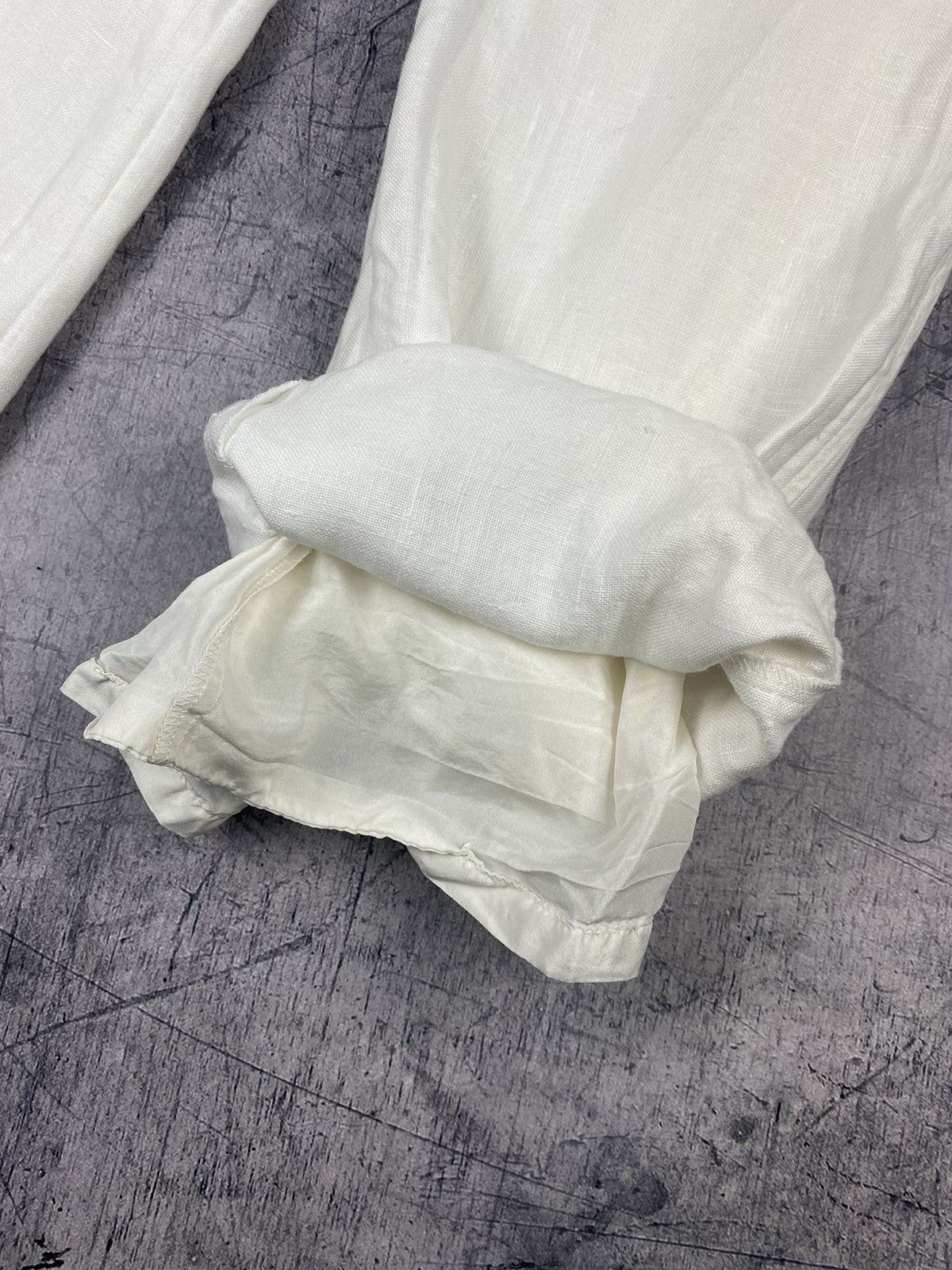 Polo Ralph Lauren × Vintage Vintage Ralph Lauren Linen Pants Size 26" / US 2 / IT 38 - 6 Thumbnail