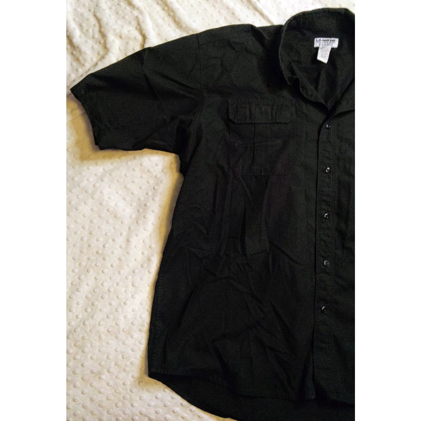 Vintage LA Police Gear Short Sleeve Button Up Tactical Field Shirt Mens XL Black Shirt Size US XL / EU 56 / 4 - 3 Thumbnail