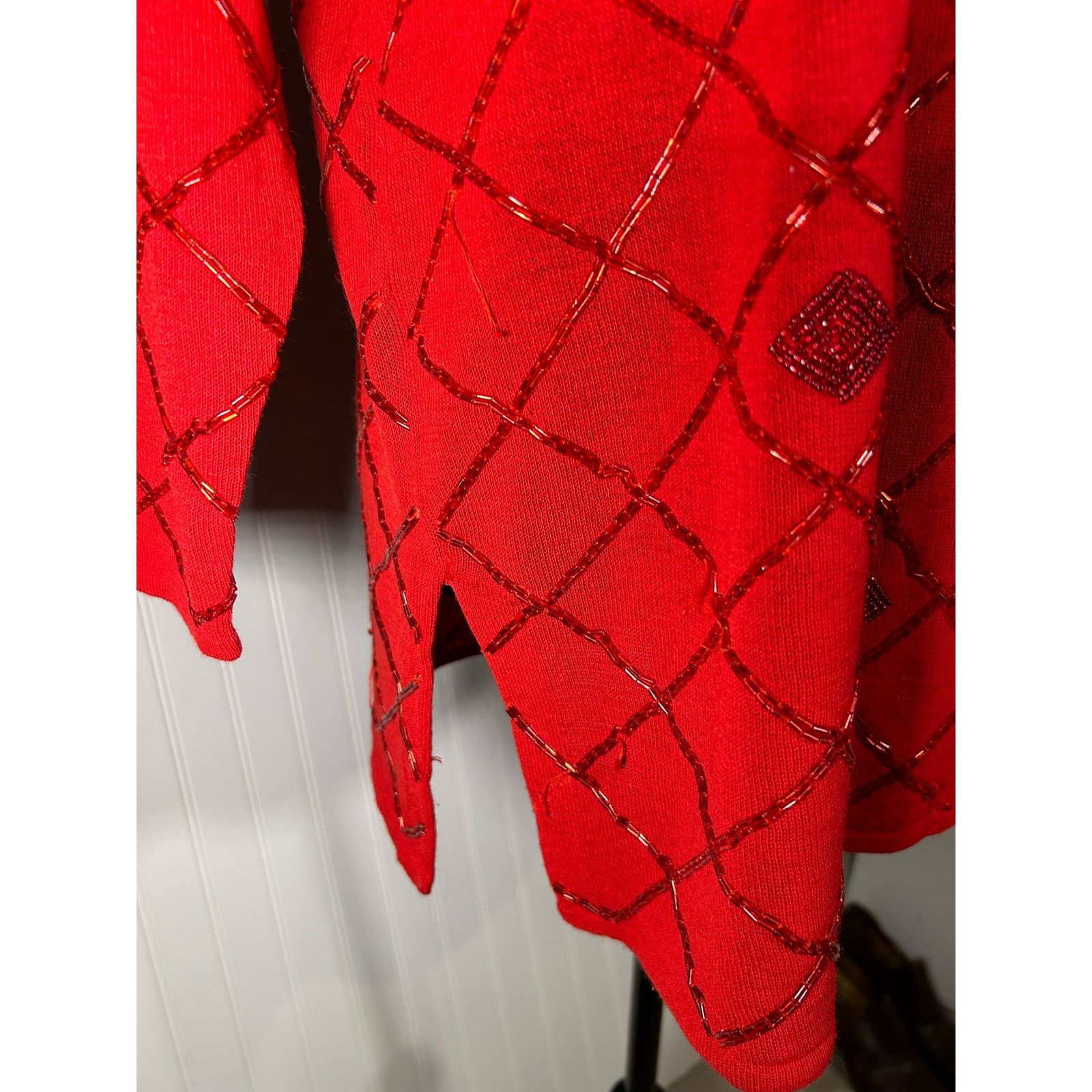 Liz Claiborne Vintage 90s Lise Claiborne, petite Sweater Size LP Size L / US 10 / IT 46 - 6 Thumbnail
