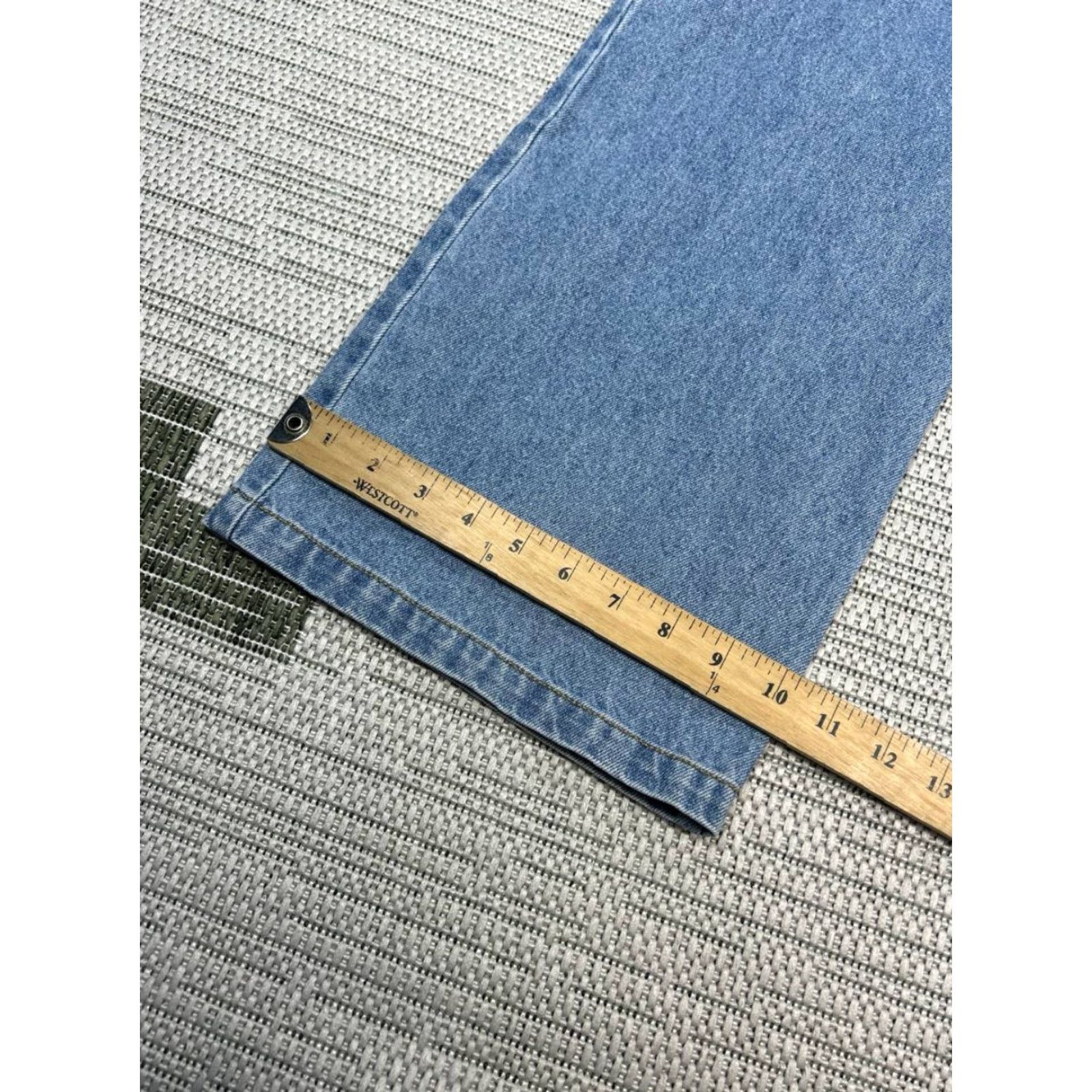 Christian Wijnants Christian Wijnants Jeans Womens 36 Blue Denim Cotton Straight 28x33 Vintage No Size 25" / US 0 / IT 36 - 6 Thumbnail
