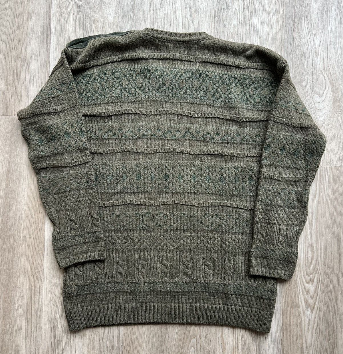 Japanese Brand × Takeshy Kurosawa Vintage Takeshy Kurosawa Cable Knit Sweater Size US XL / EU 56 / 4 - 10 Thumbnail