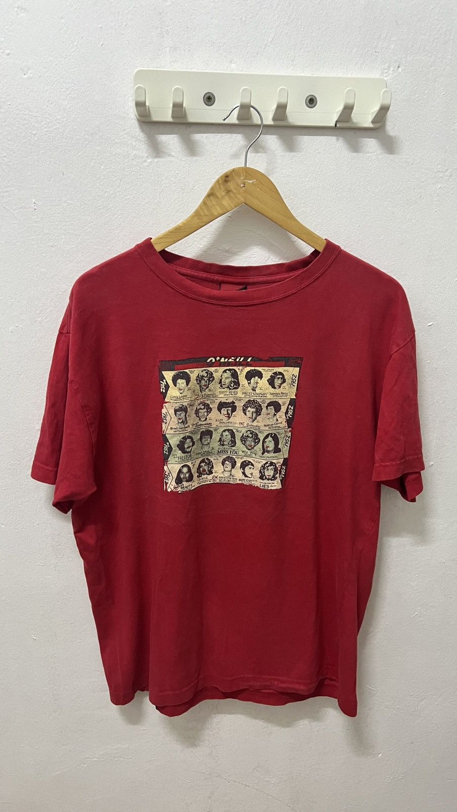 O'Neill Vintage 90s O’Neill "Some Girls" Rolling Stones Graphic Tee Size US L / EU 52-54 / 3 - 1 Thumbnail