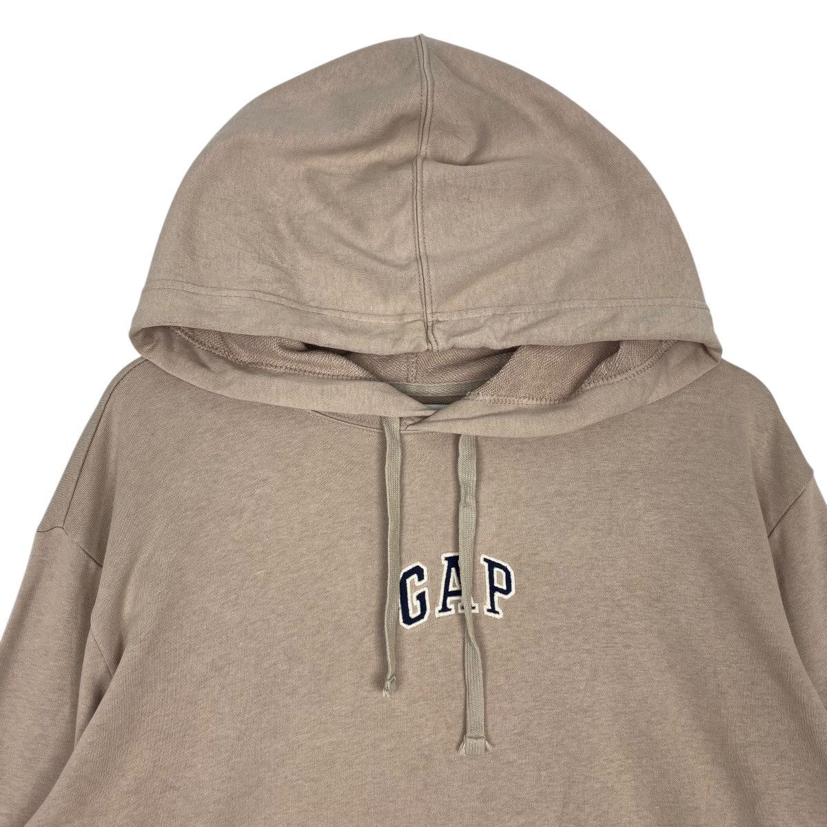 Vintage Vintage Gap Hoodie Sweater Beige Pullover Jumper Size L Size US L / EU 52-54 / 3 - 4 Thumbnail