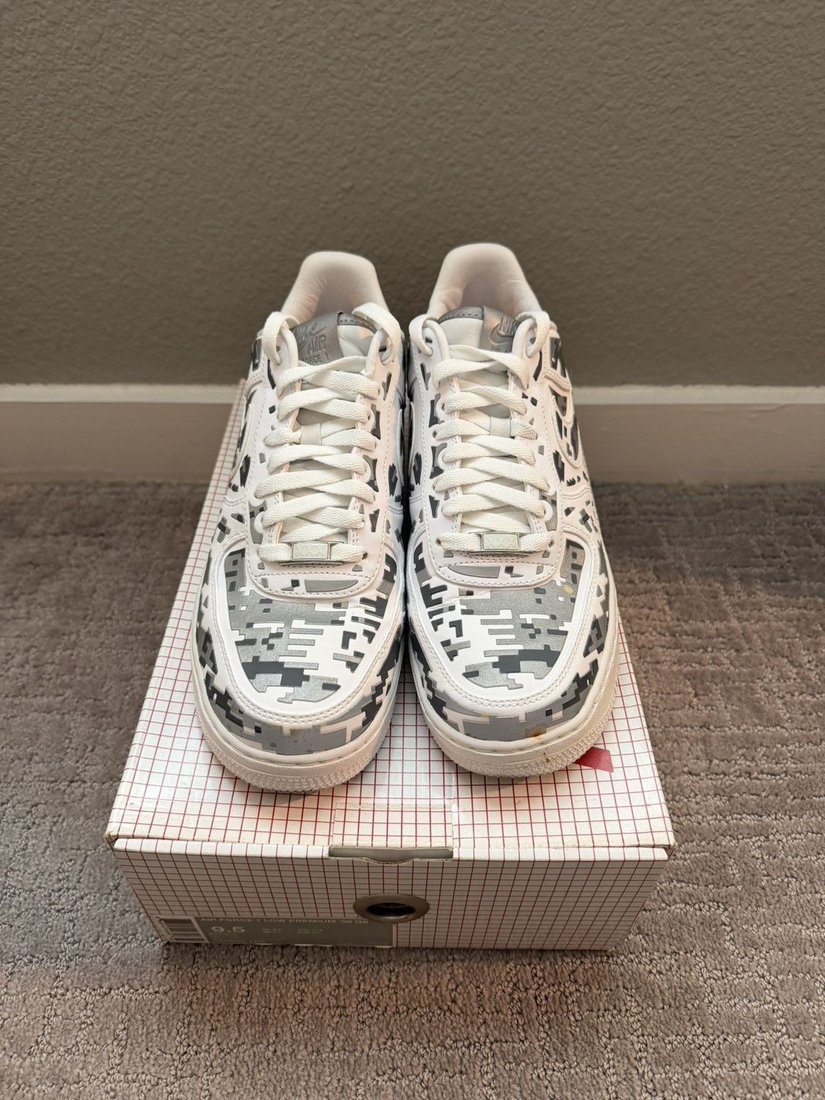Nike 2008 Nike AF1 Low Digi Camo Size US 9.5 / EU 42-43 - 3 Thumbnail
