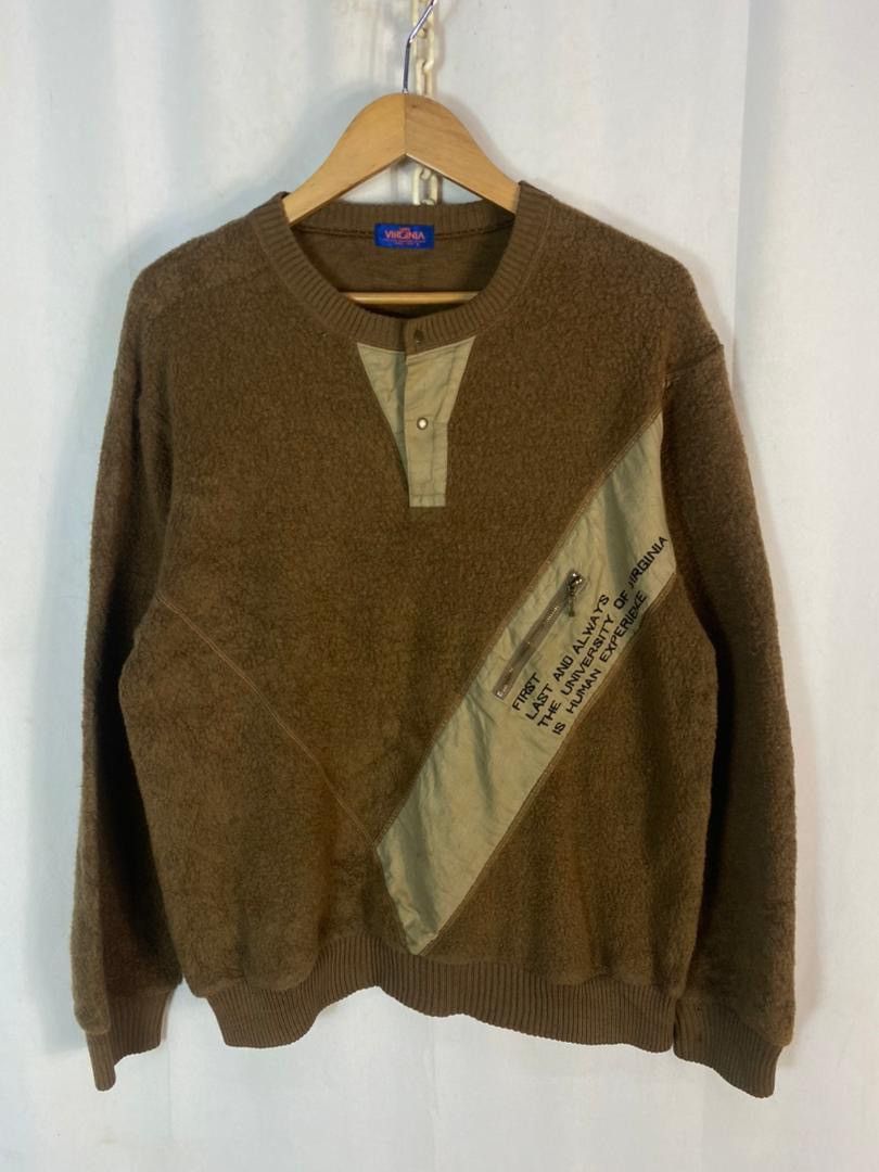 Vintage Vintage university Virginia sweatshirt Size US M / EU 48-50 / 2 - 1 Thumbnail