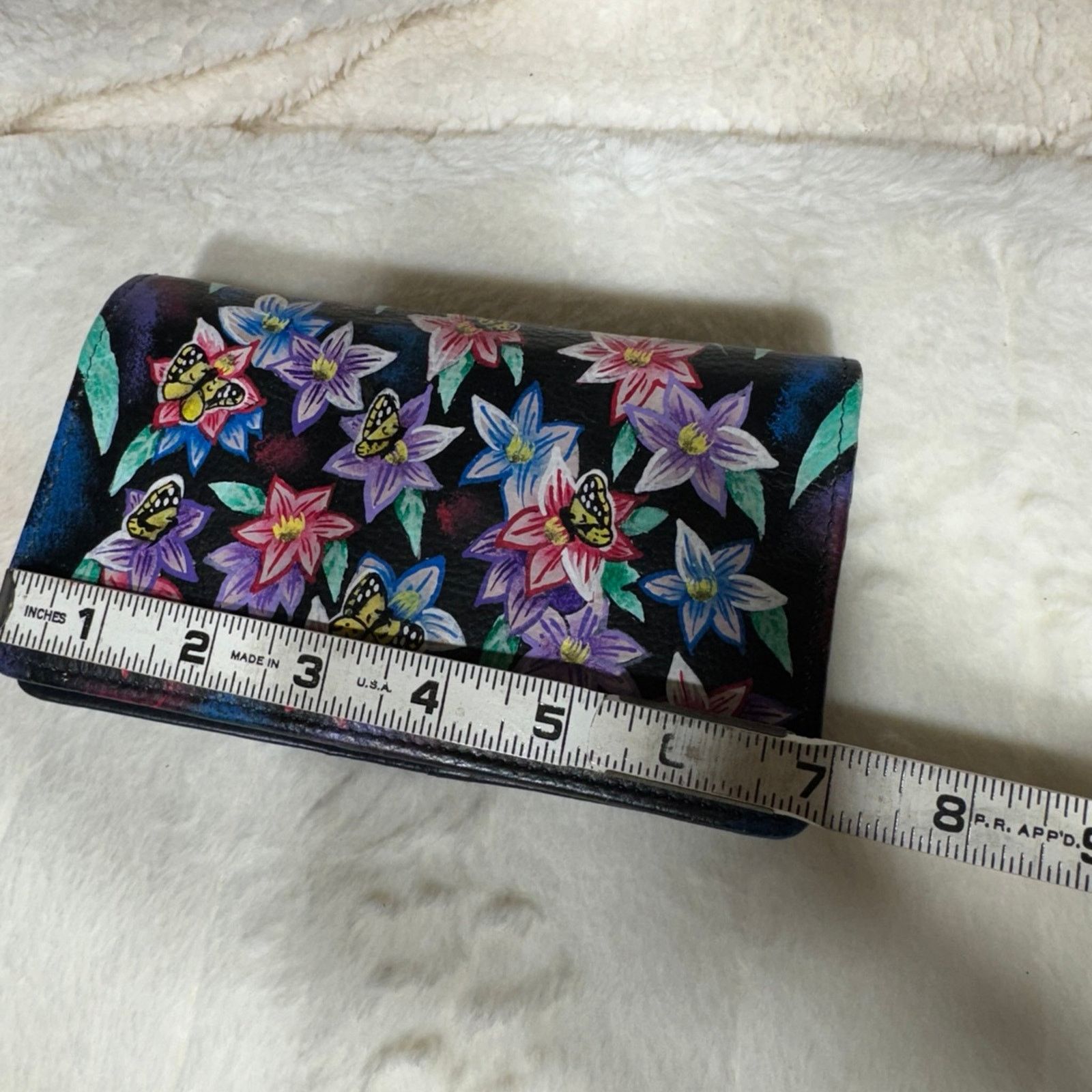 NBDN Nobrandedon Magnifique hand painted leather wallet Size ONE SIZE - 5 Thumbnail