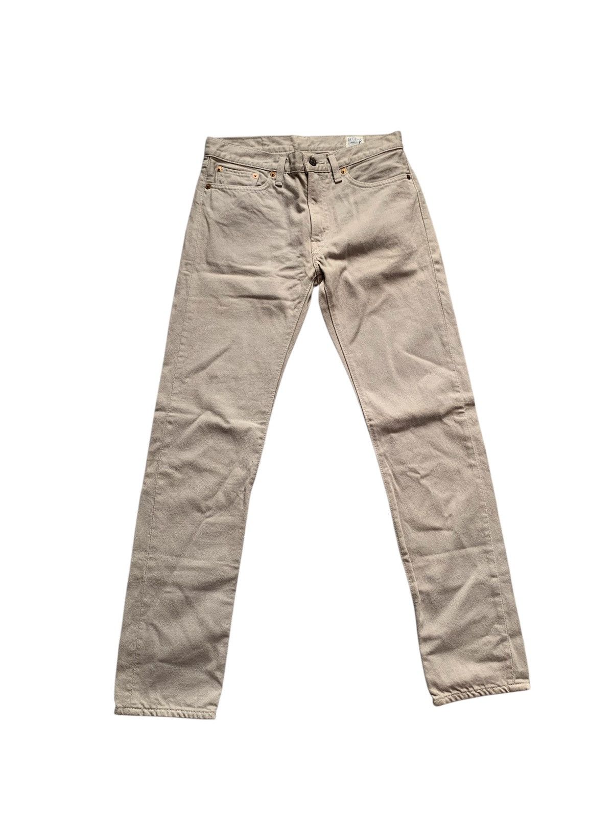 Orslow Orslow Lot 107 Denim Pants IVY Fit Light Gray Size US 28 / EU 44 - 1 Thumbnail
