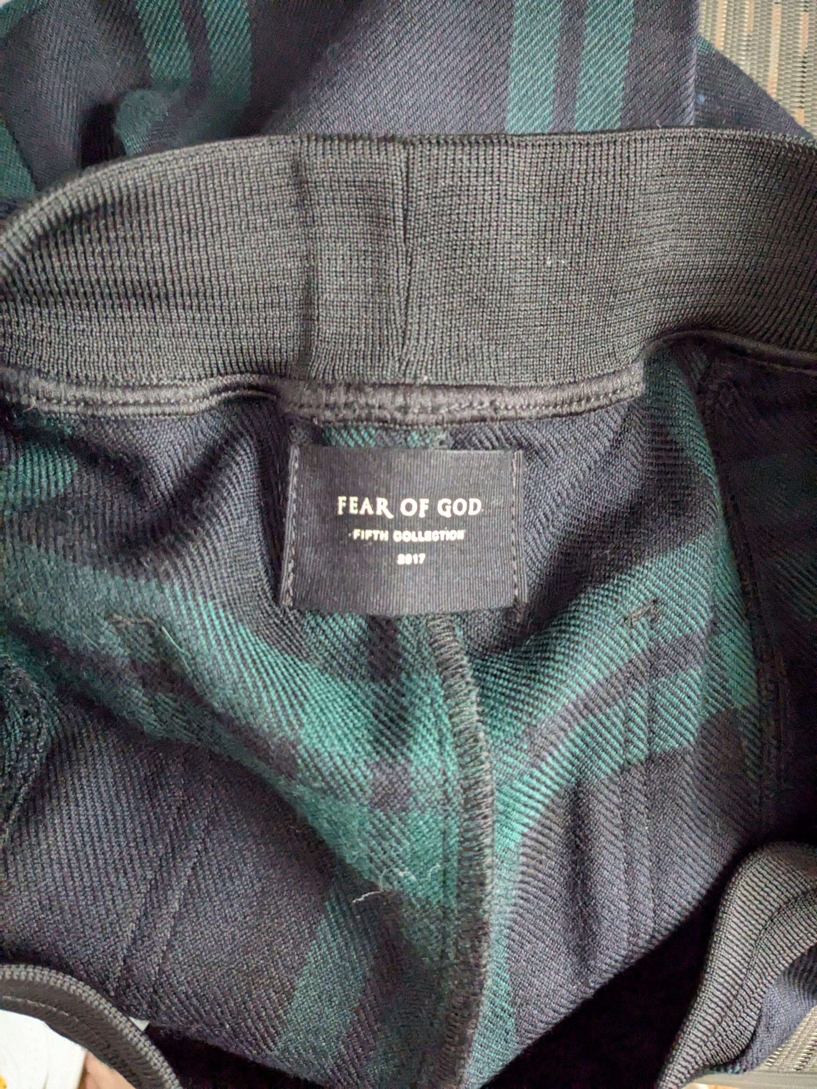 5th Collection Tartan Track Pant