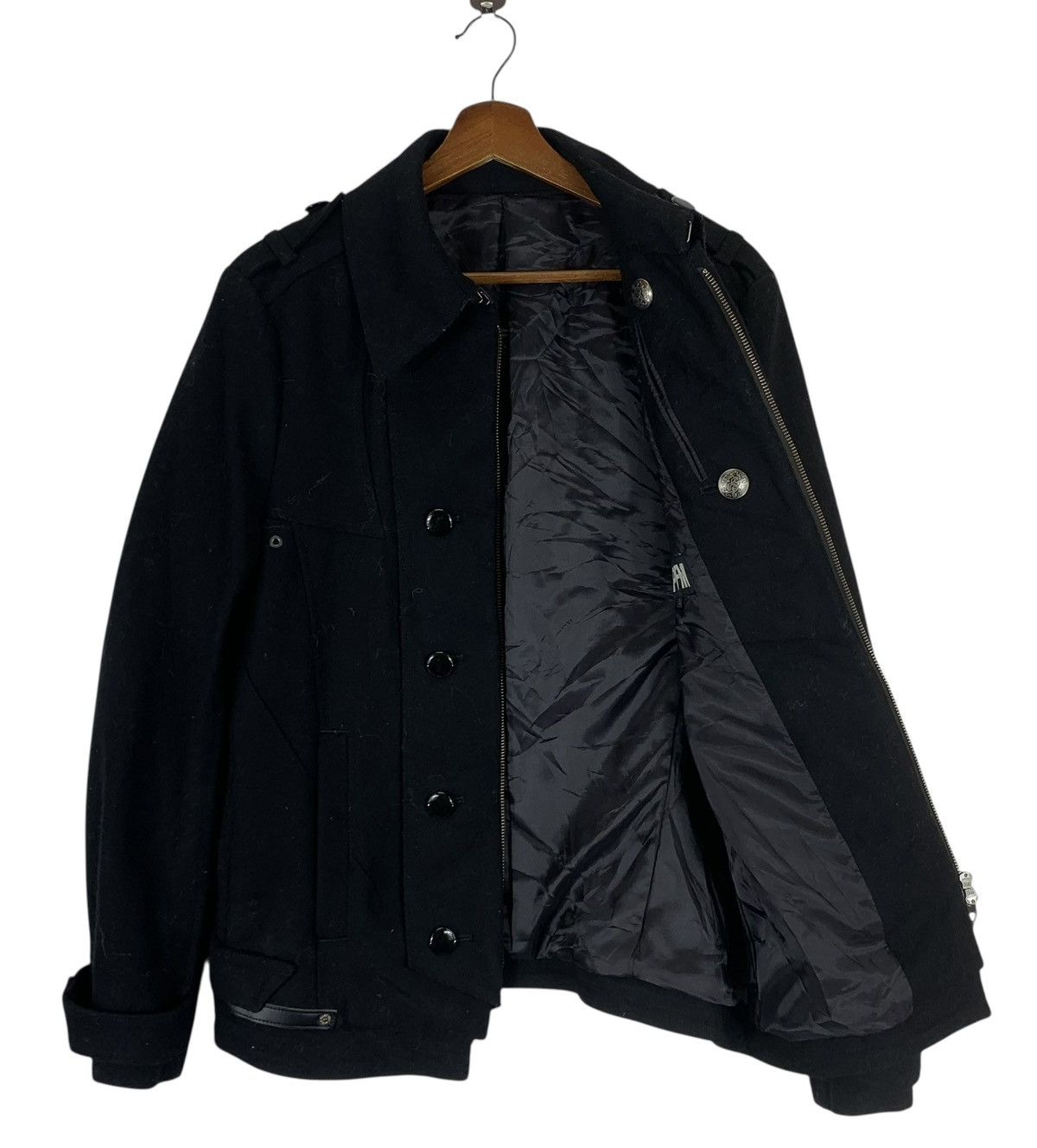 PPFM Vintage PPFM Japanese brand doublebreasted wool Jacket Size US L / EU 52-54 / 3 - 6 Thumbnail