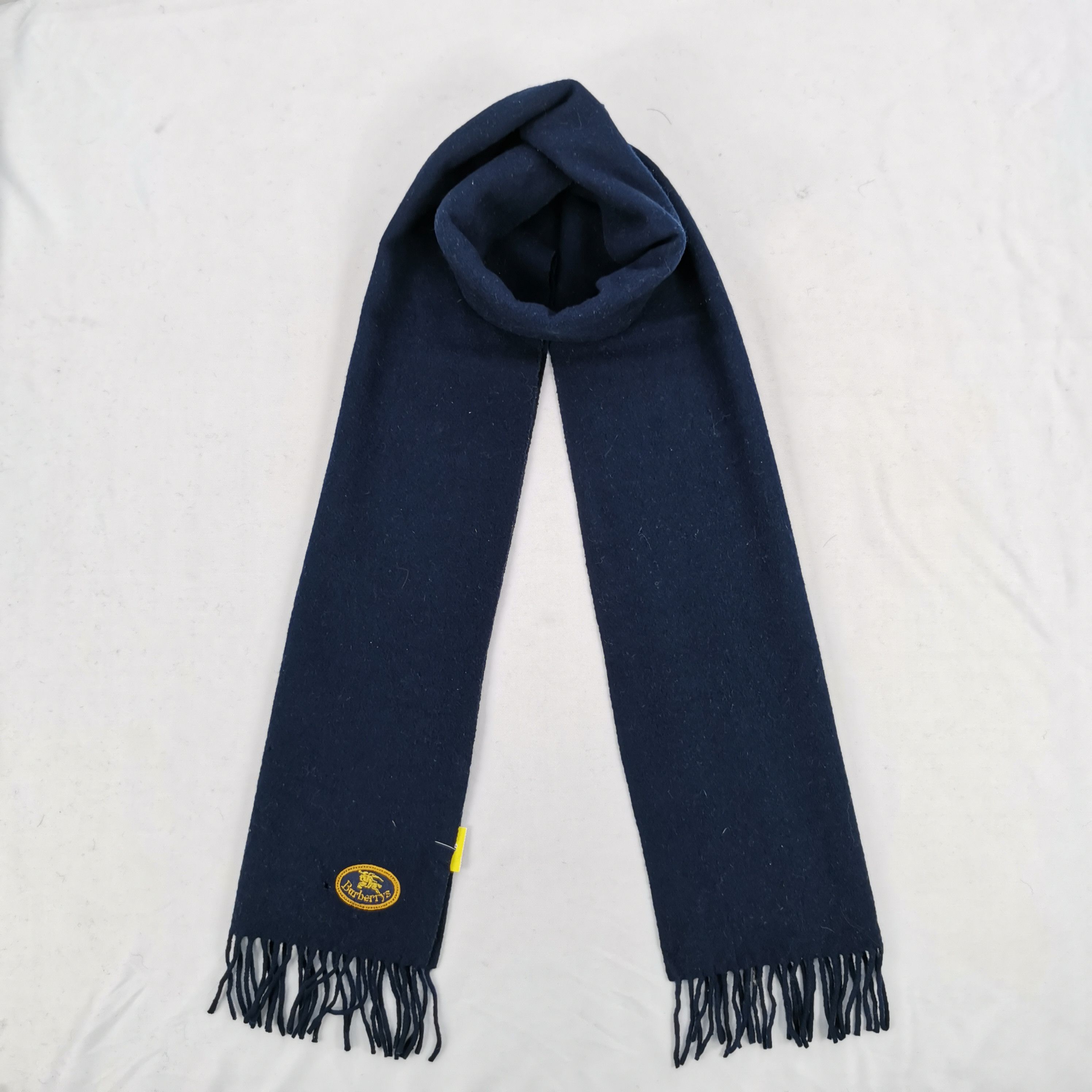 Burberry × Vintage Vintage Burberry Scarf Wool Cashmere Scarves. Size ONE SIZE - 1 Thumbnail
