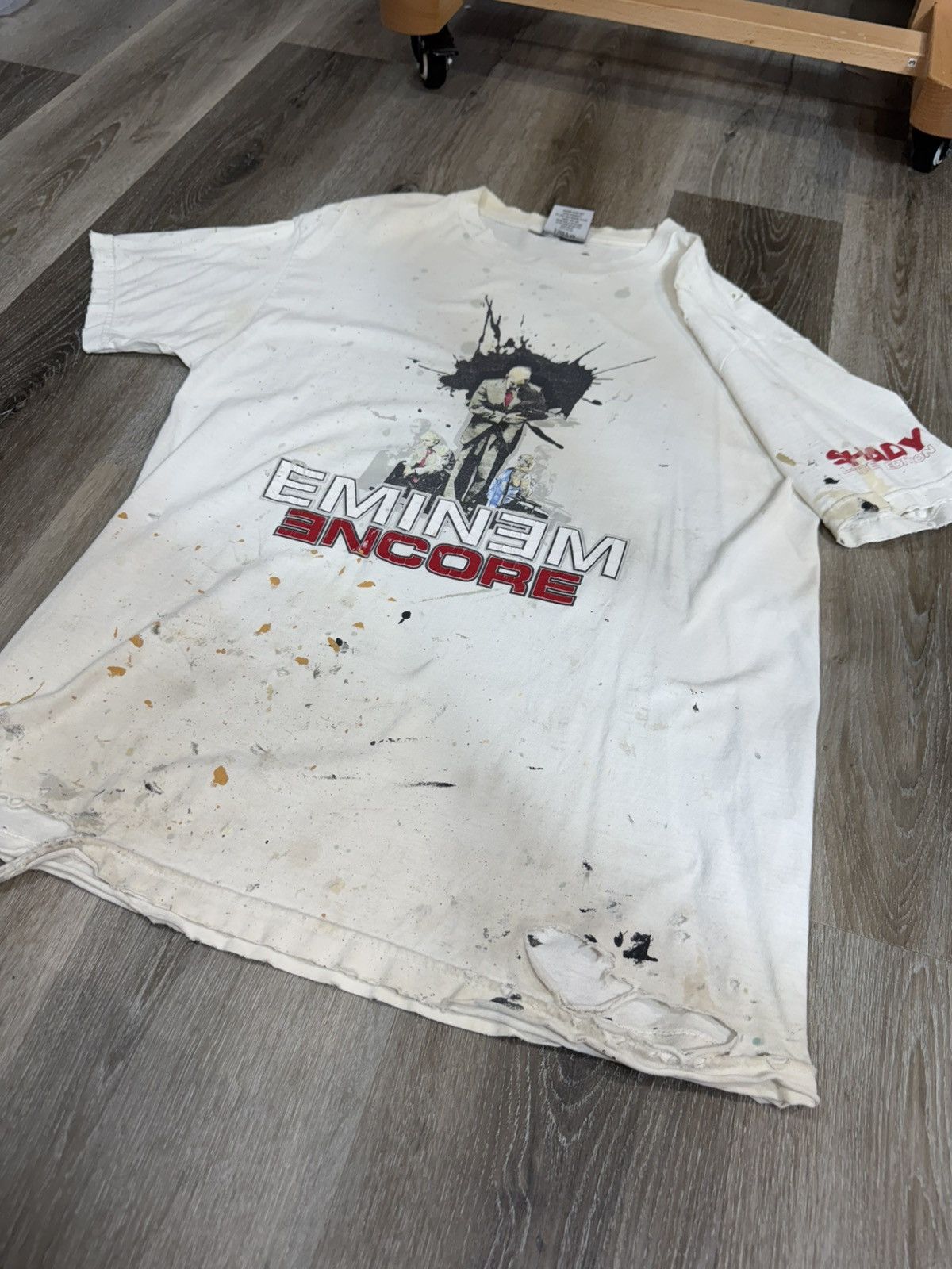 Eminem CURATED DISTRESSED VINTAGE + unreal rare + Size US M / EU 48-50 / 2 - 14 Thumbnail