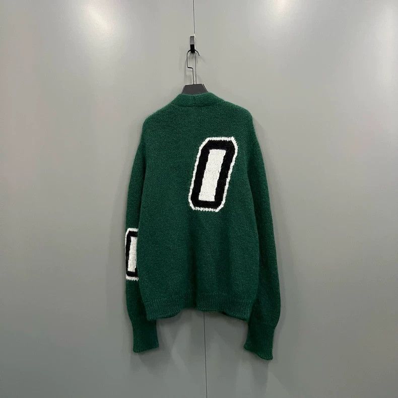 Louis Vuitton Louis Vuitton Letter jacquard knit cardigan sweater 2501-Ne Size US XXL / EU 58 / 5 - 2 Thumbnail