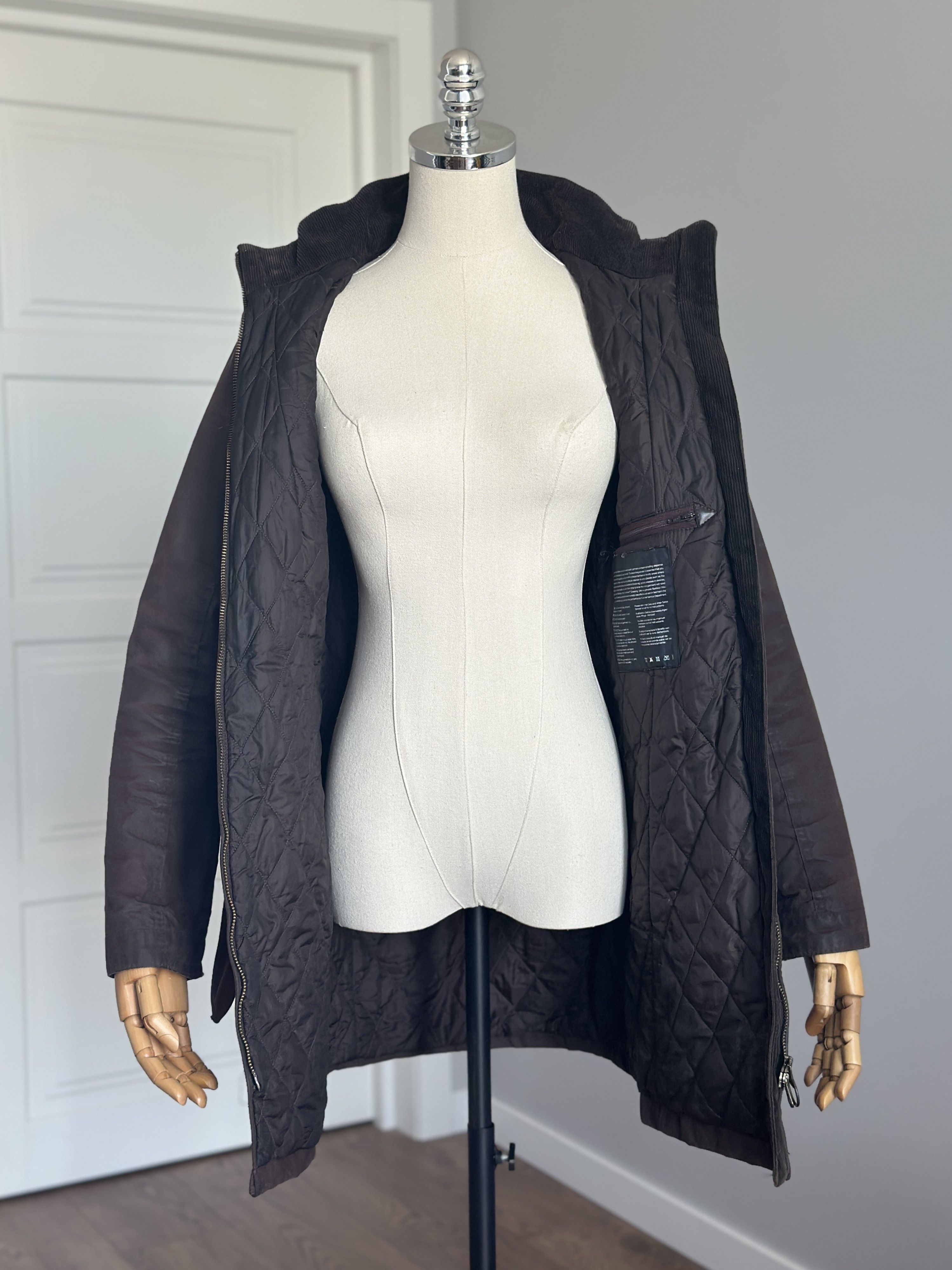BARBOUR Cameron Wax Women's Hooded Jacket British Style