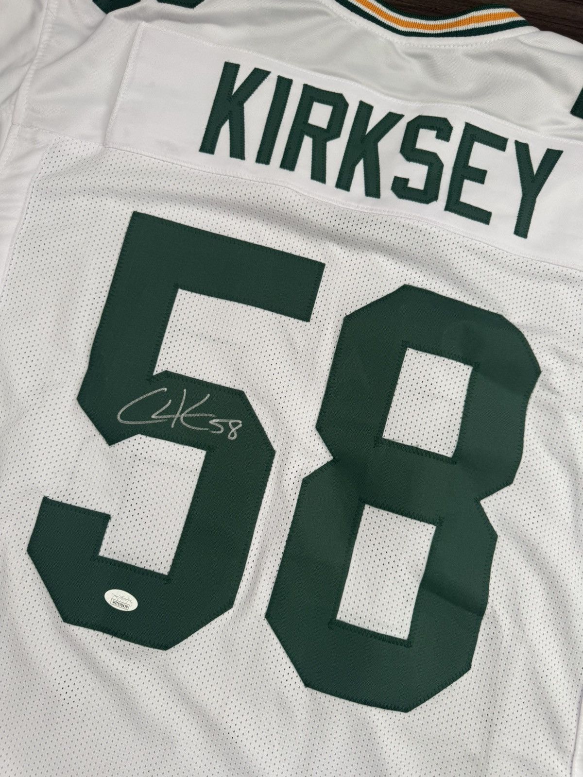Other JSA Green Bay Packers Christian Kirksey Signed Jersey Size US XL / EU 56 / 4 - 3 Thumbnail