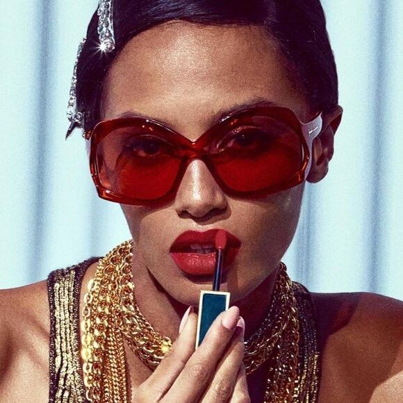 Tom Ford New Tom Ford Cheyenne FT0903 52E Sunglasses - Lowest price! Size ONE SIZE - 3 Thumbnail