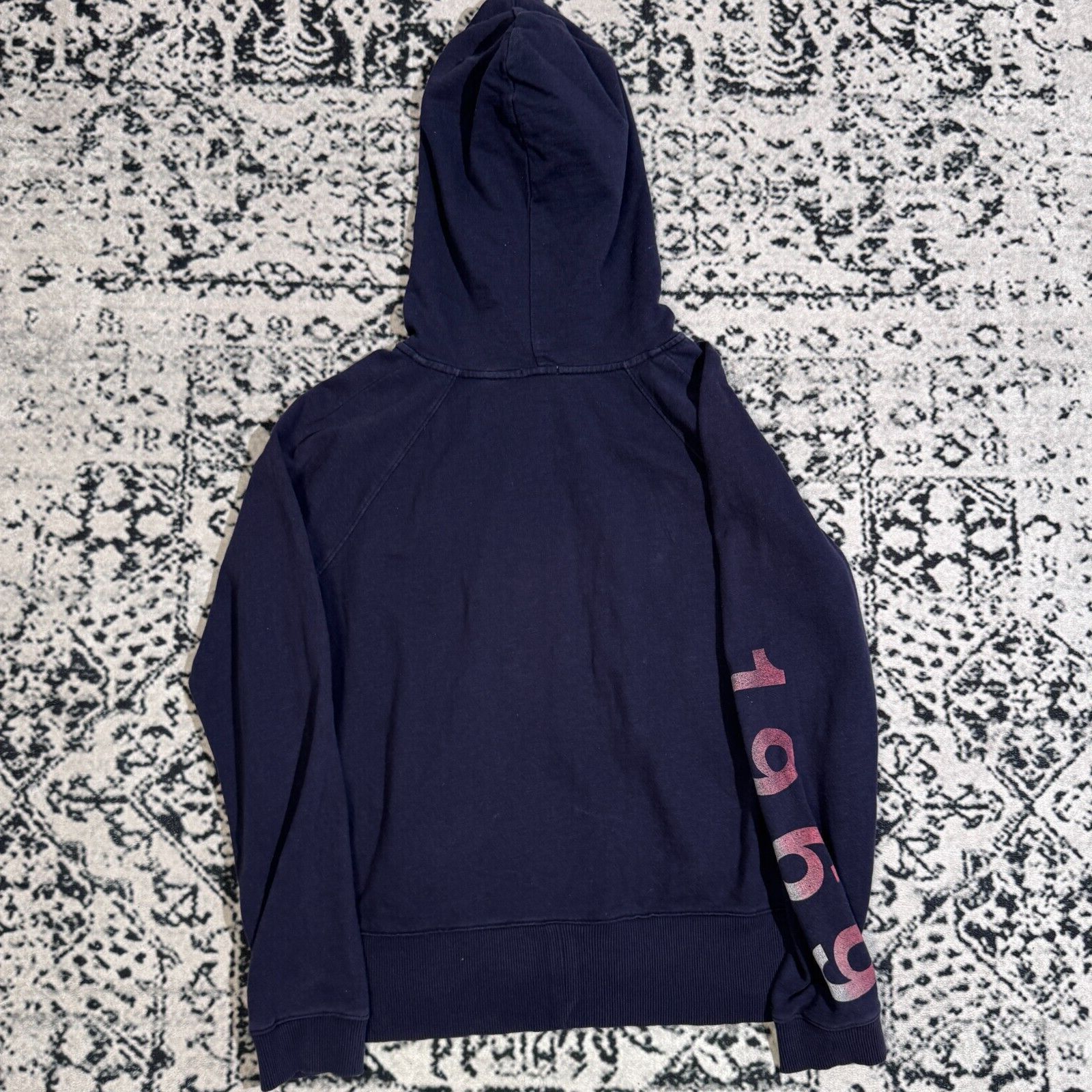 Gap × Vintage Vintage Gap Unisex Navy Blue Cotton Hoodie Zip Size XL 90s Size US XL / EU 56 / 4 - 10 Thumbnail