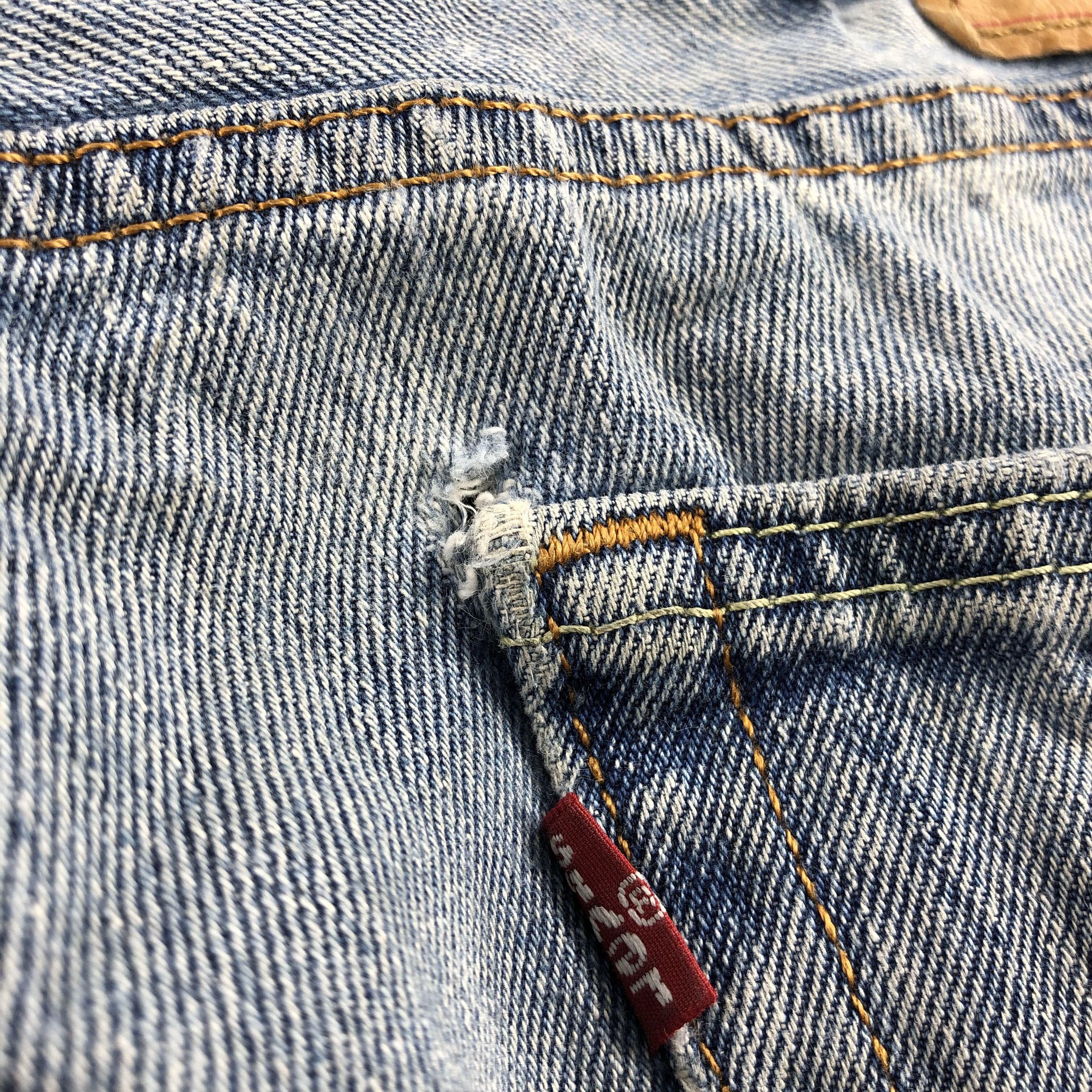 Levi's Vintage Light Wash Levis 505 Jeans-J2240 Size US 38 / EU 54 - 9 Thumbnail