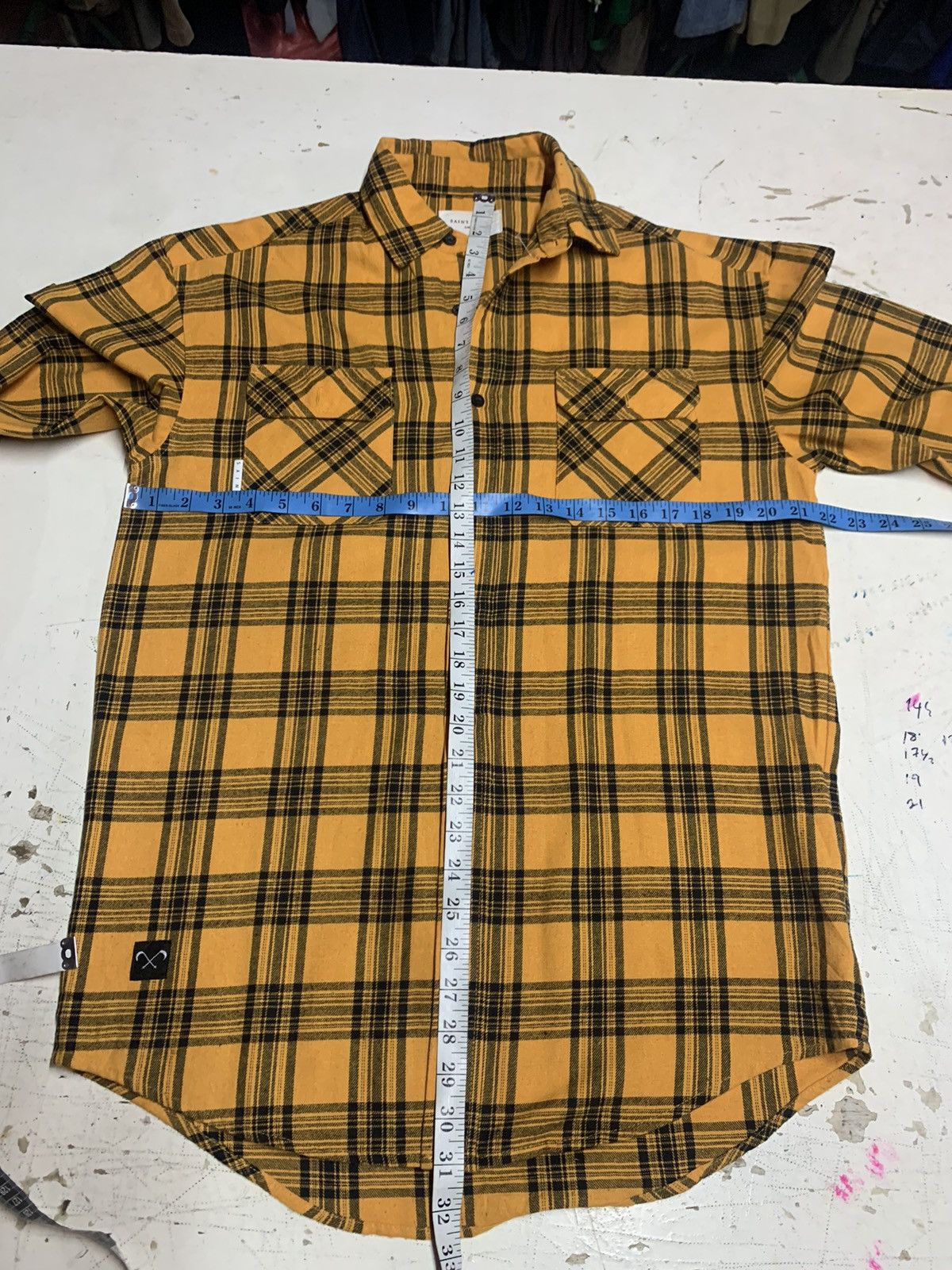 Designer Saint morta flannel shirts Size US M / EU 48-50 / 2 - 10 Thumbnail