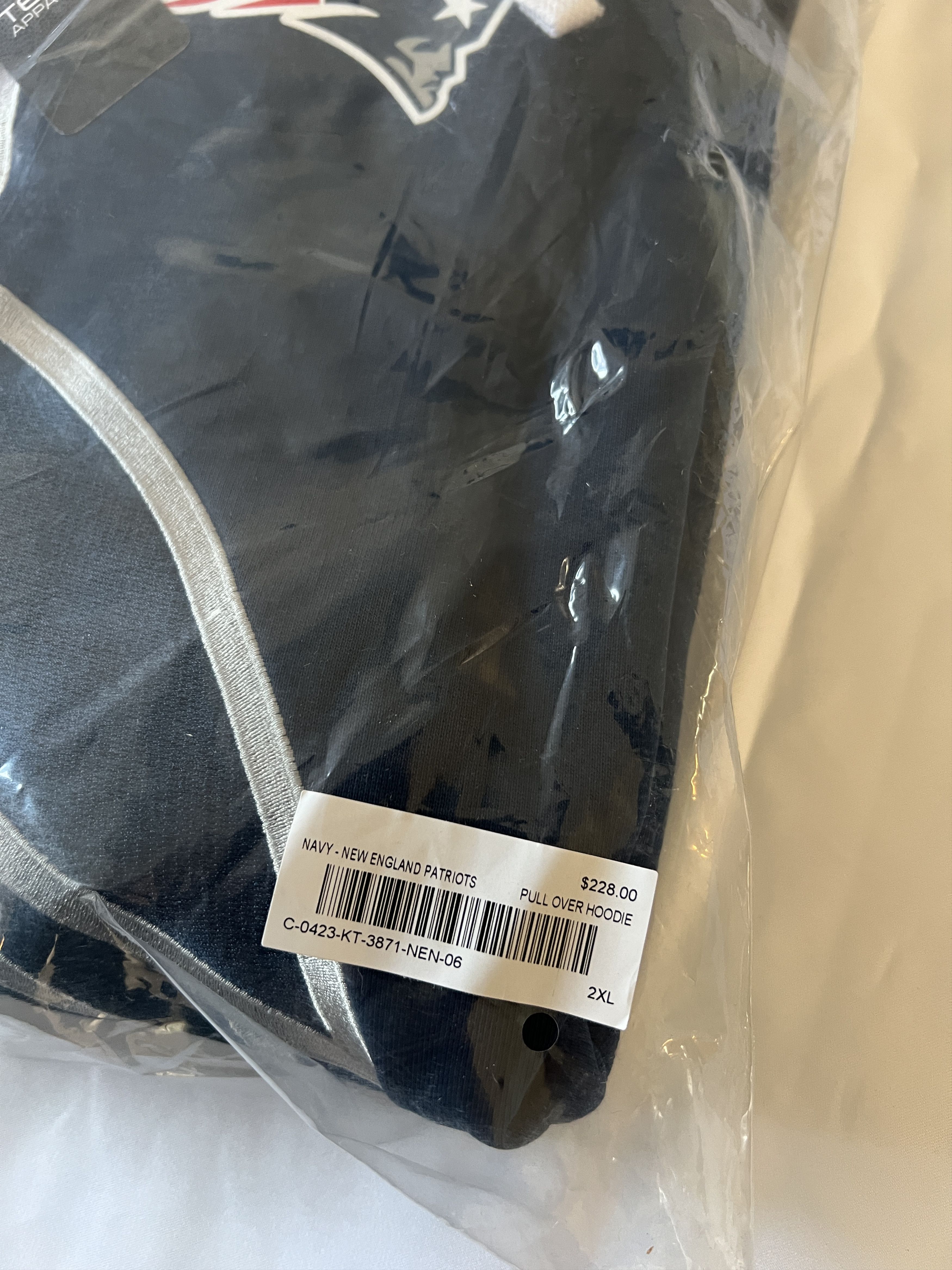 Drake OVO x NFL NEW ENGLAND PATRIOTS OG HOODIE Size US XXL / EU 58 / 5 - 8 Thumbnail