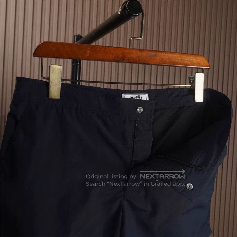 Hermes Hermes Navy Beach Shorts Size US 32 / EU 48 - 5 Thumbnail