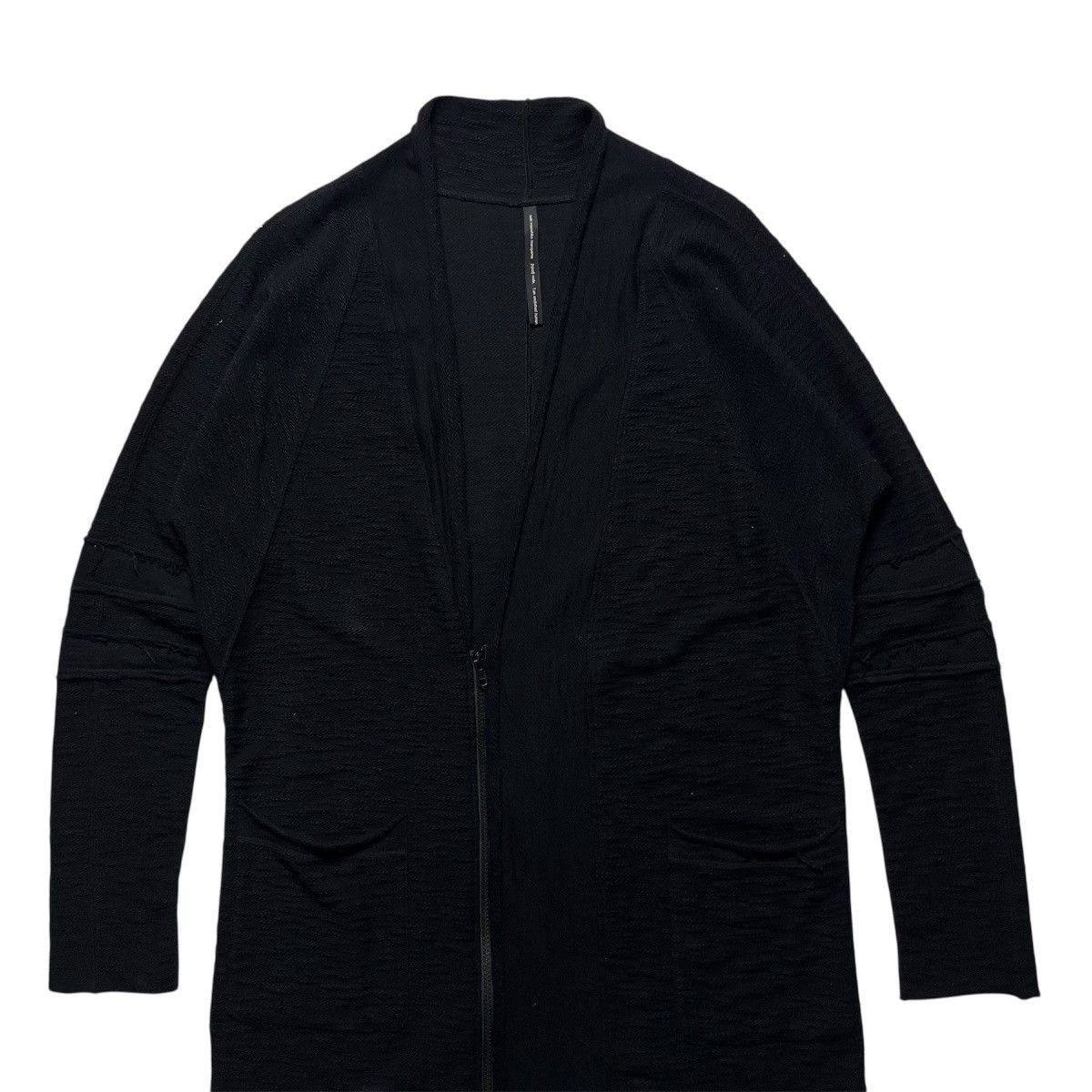 Nude: Masahiko Maruyama Nude: Masahiko Maruyama Raw Edge Knit Long Coat Size US M / EU 48-50 / 2 - 2 Thumbnail